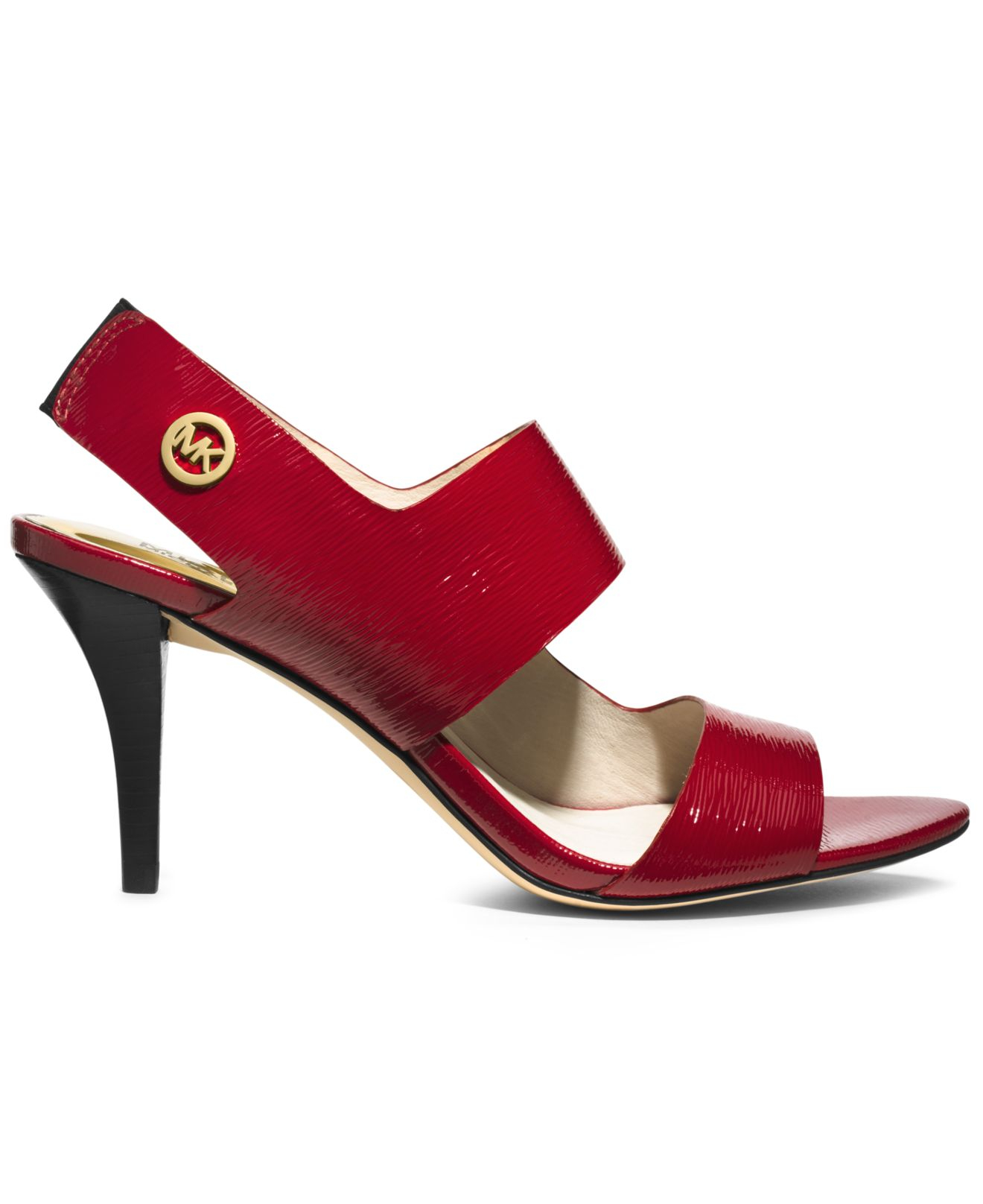 Michael Kors Michael Rochelle Sandals in Red - Lyst