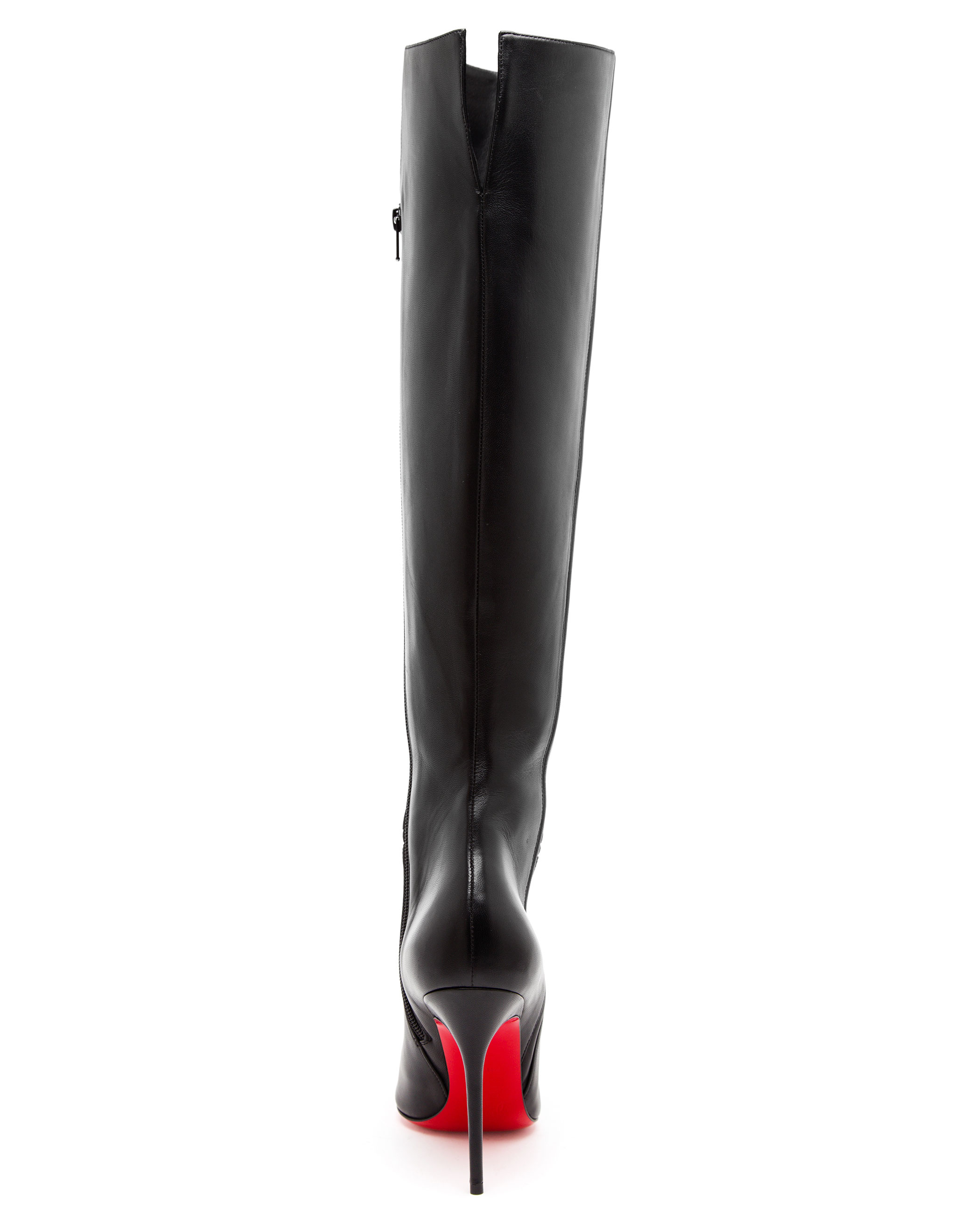 Christian Louboutin Armurabotta Leather Kneehigh Boots in Black Lyst UK