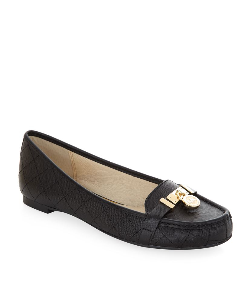 michael kors black loafers michael michael kors hamilton leather loafer in black lyst michael kors black loafers michael michael kors hamilton leather loafer in black lyst
