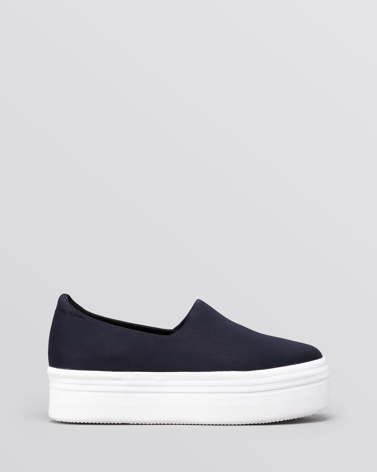 Jeffrey Campbell Platform Slip On Sneakers - Hybrid in Navy/White (Blue) |  Lyst