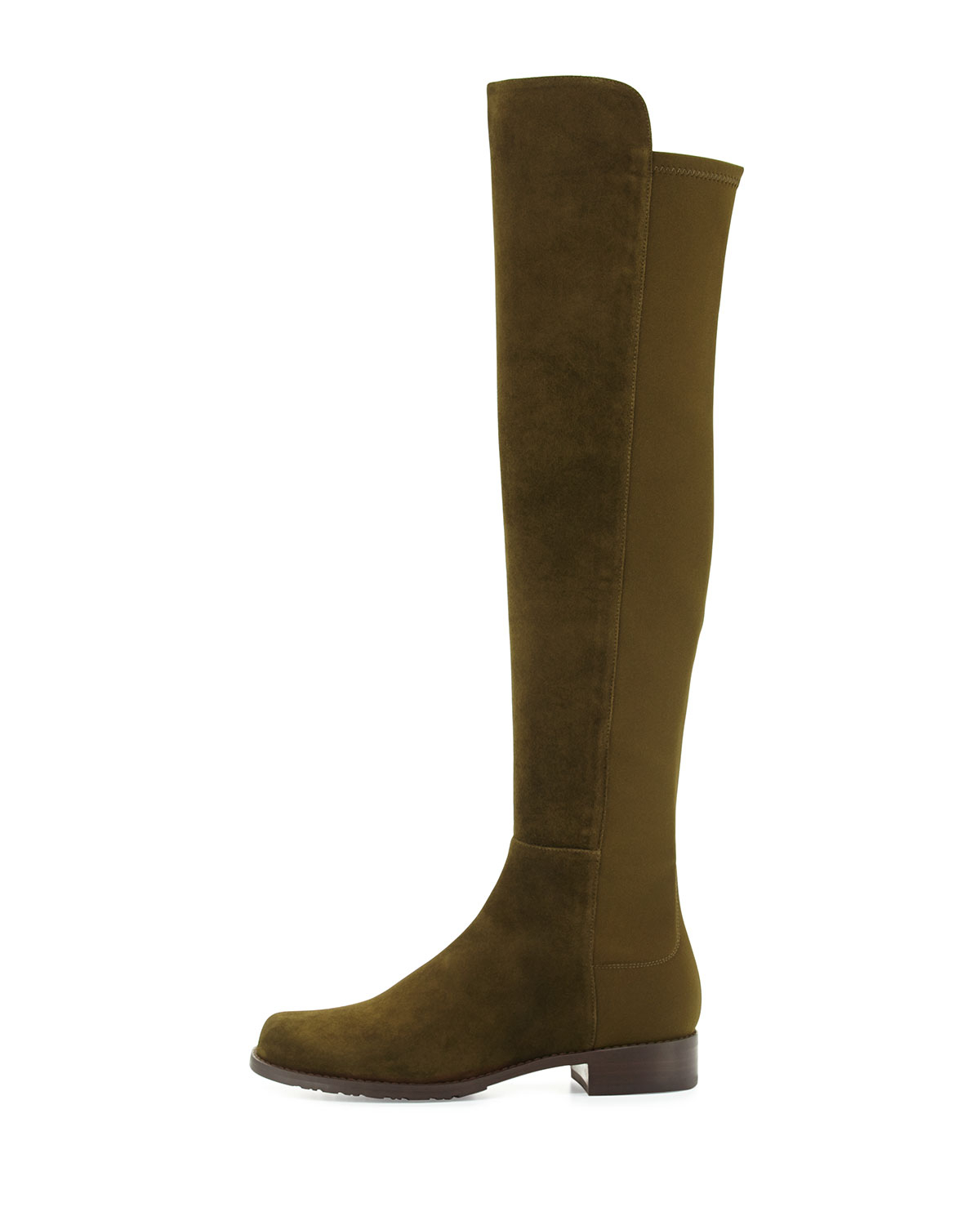 stuart weitzman green boots