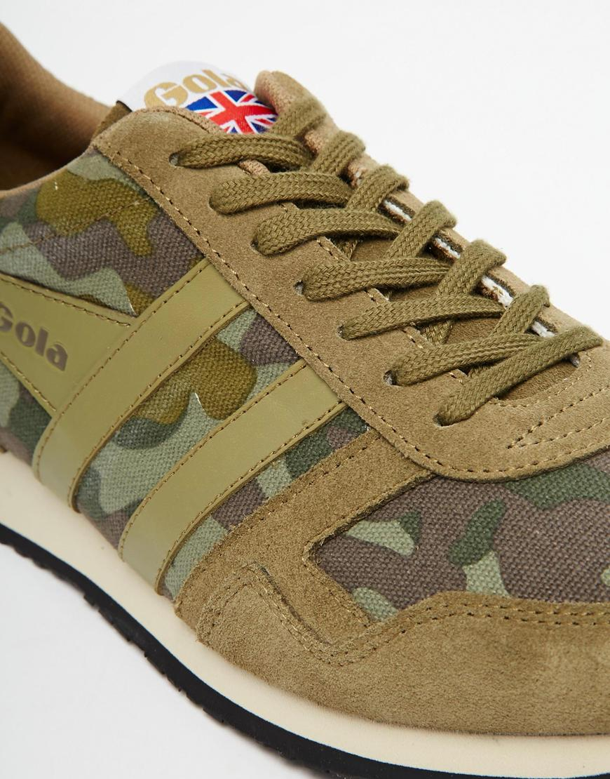 gola camo sneakers