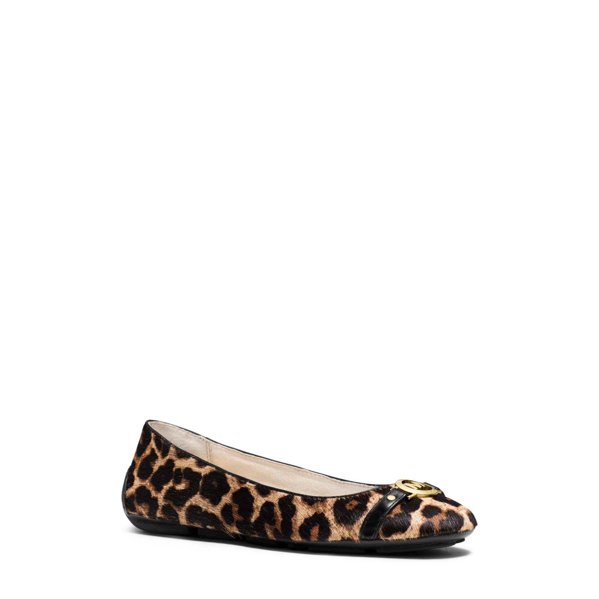 mk leopard flats