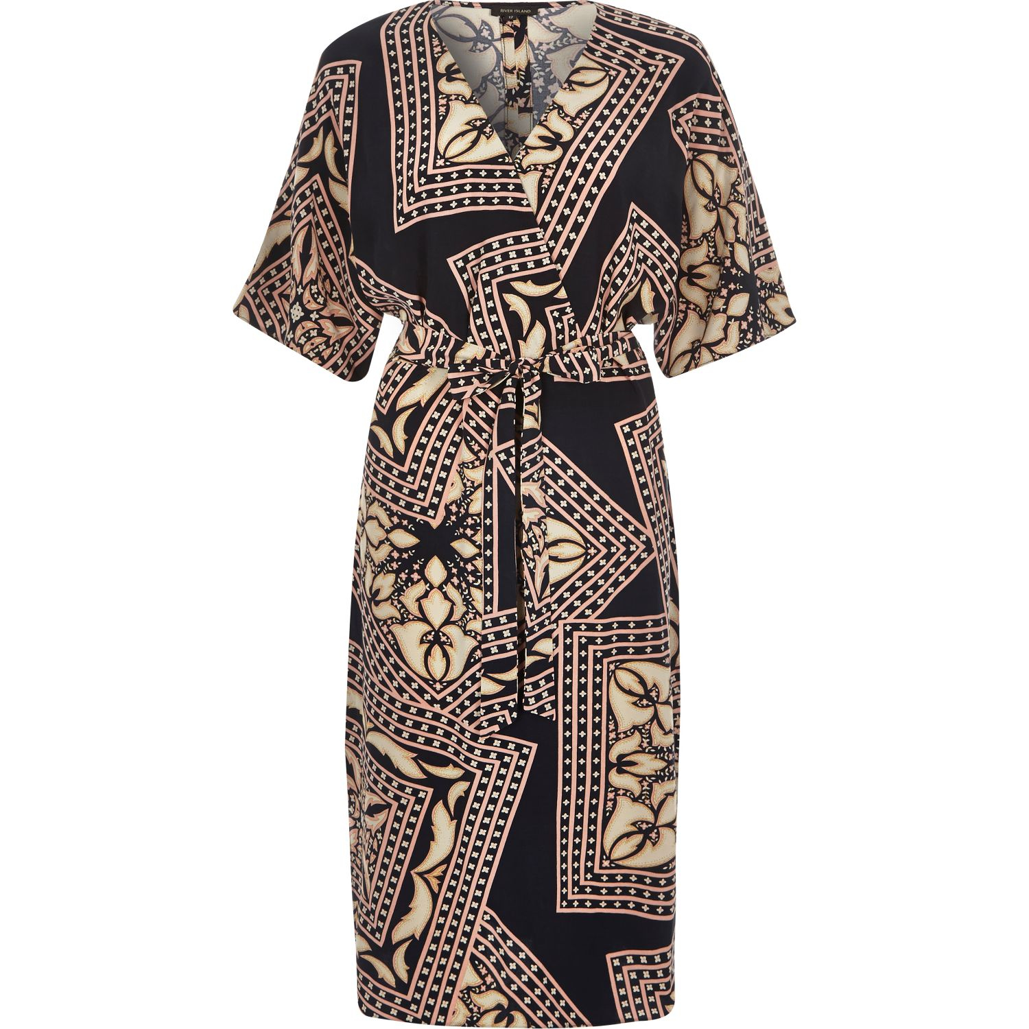river island kimono dress