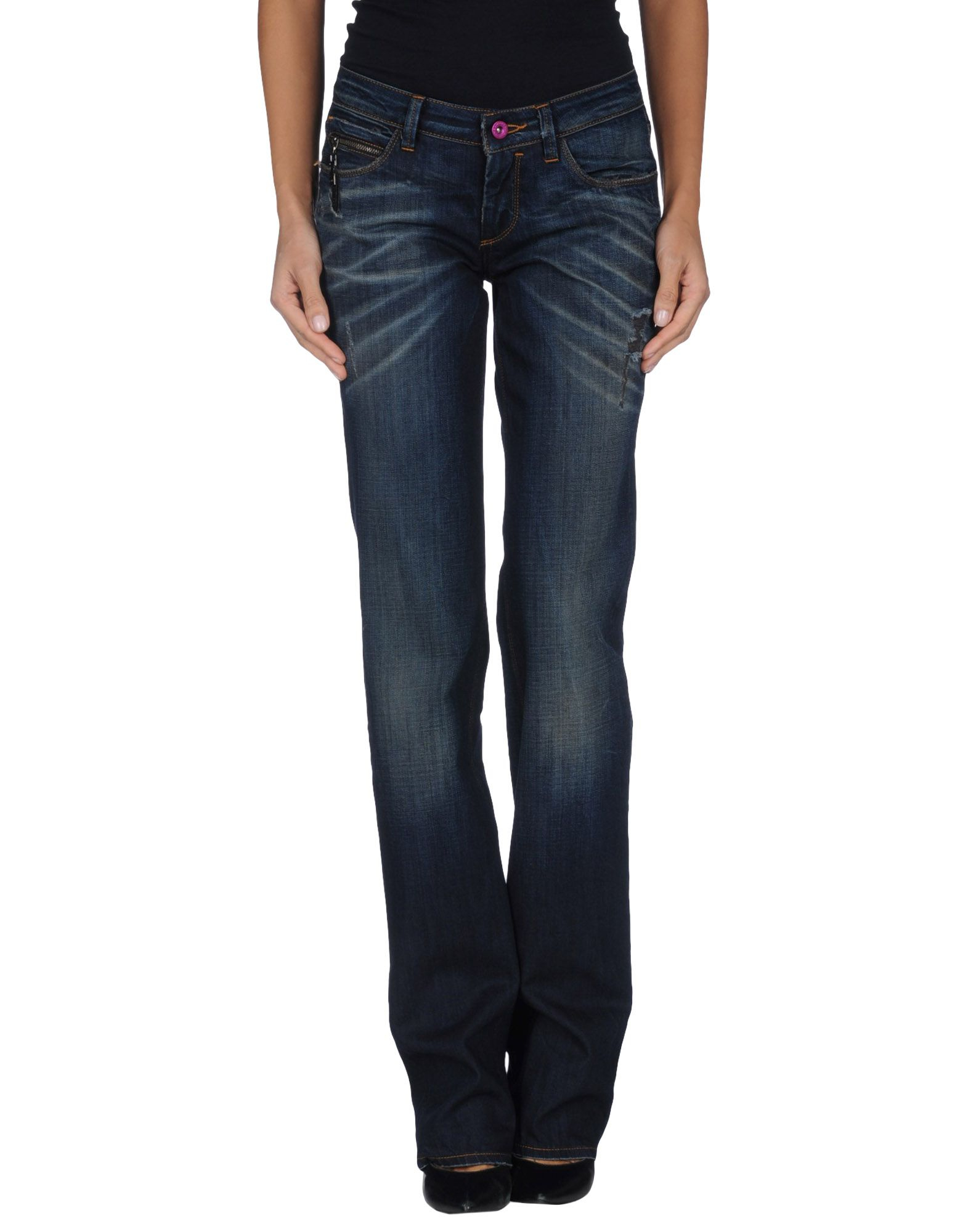 C’n’c Costume National Denim Trousers in Blue | Lyst