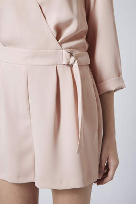 topshop pink playsuit