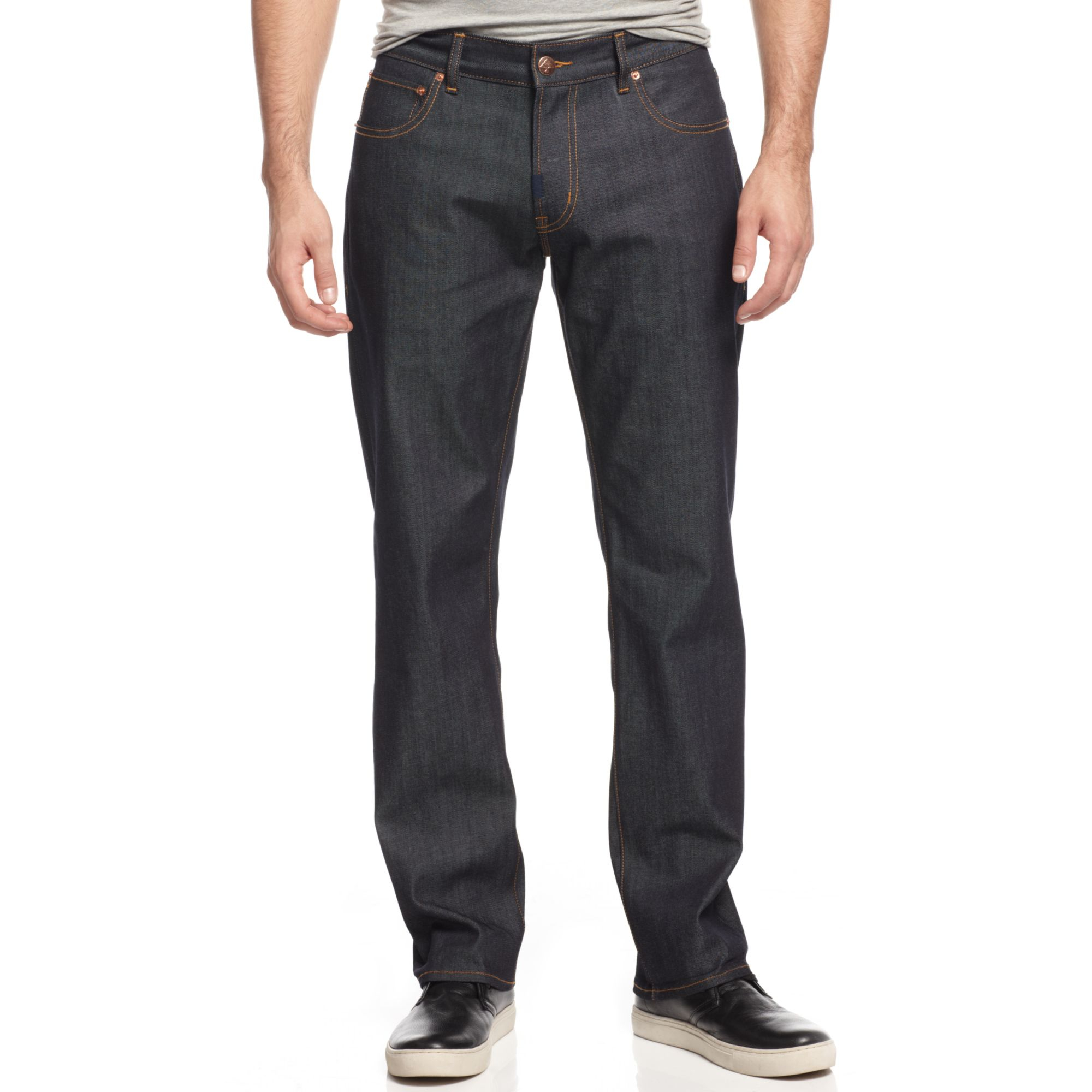Lrg Big And Tall True-Straight Stretch-Denim Jeans in Blue for Men ...