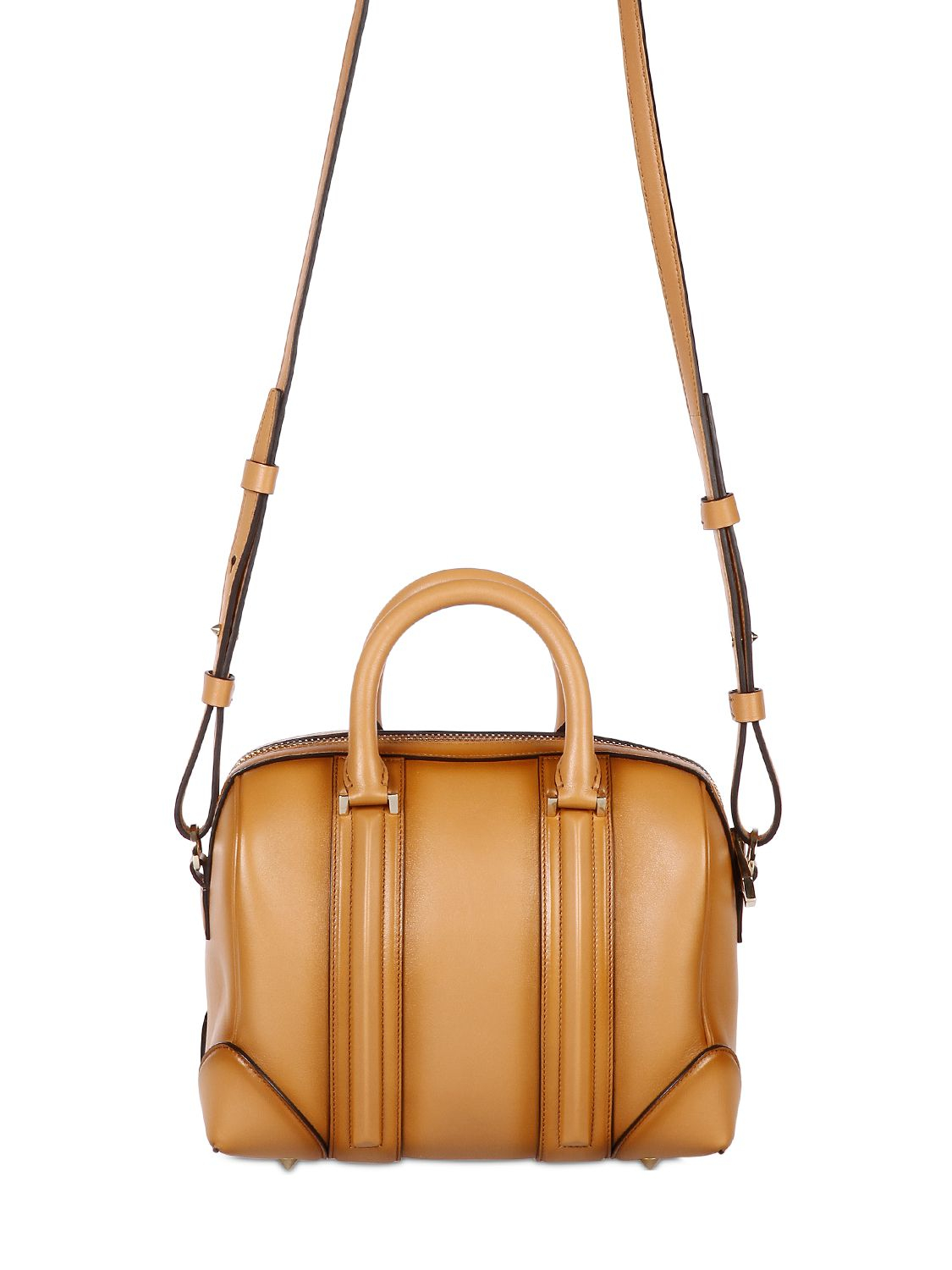 Lyst - Givenchy Mini Lucrezia Vintage Leather Bag in Brown