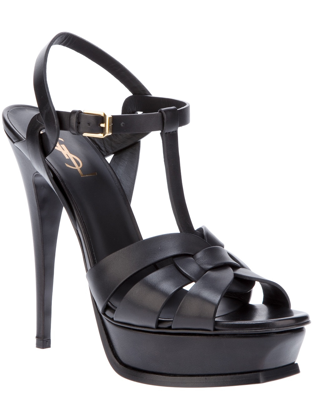 Ysl tribute sandal black Clearance
