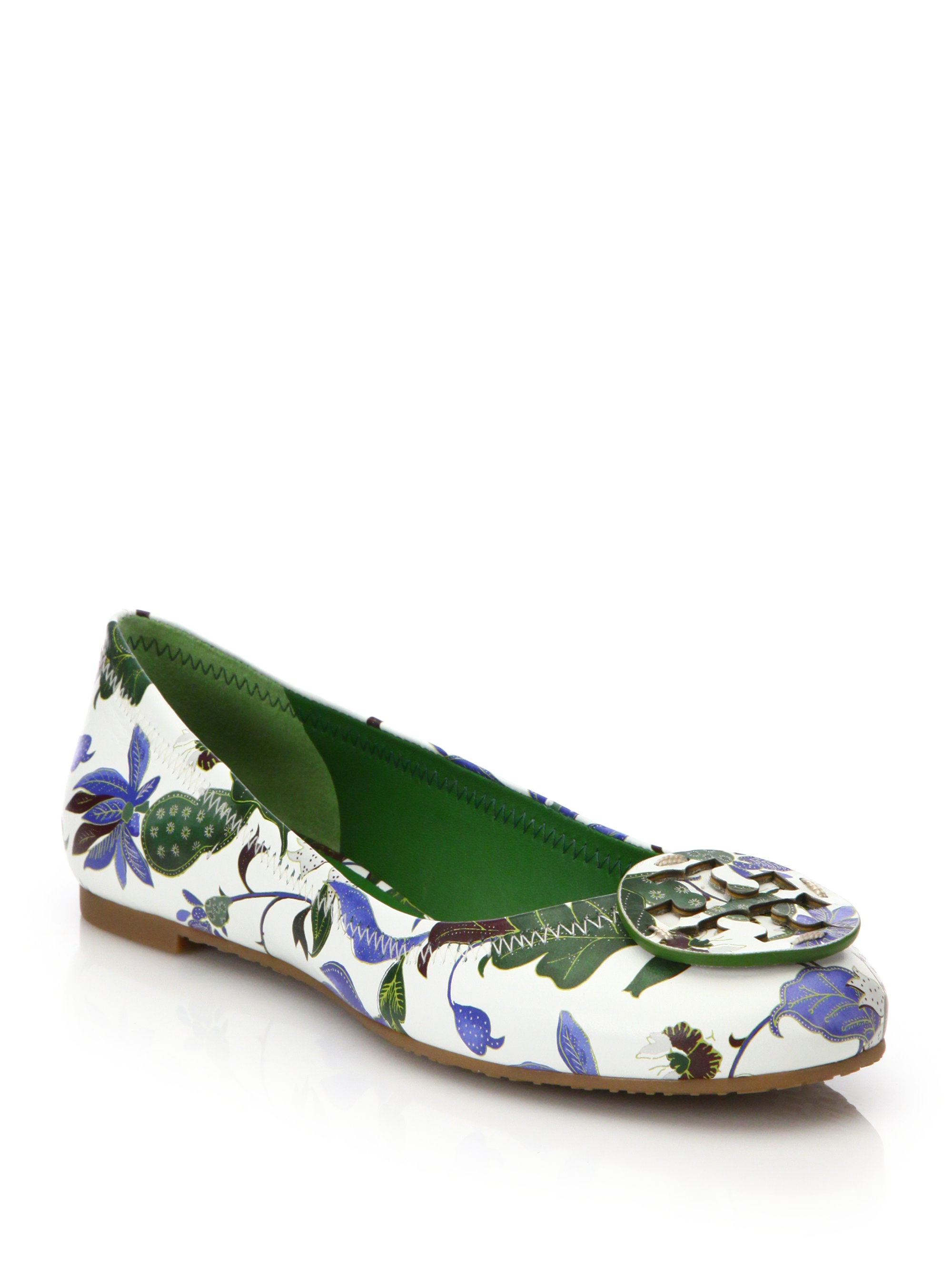 tory burch fuchsia flats