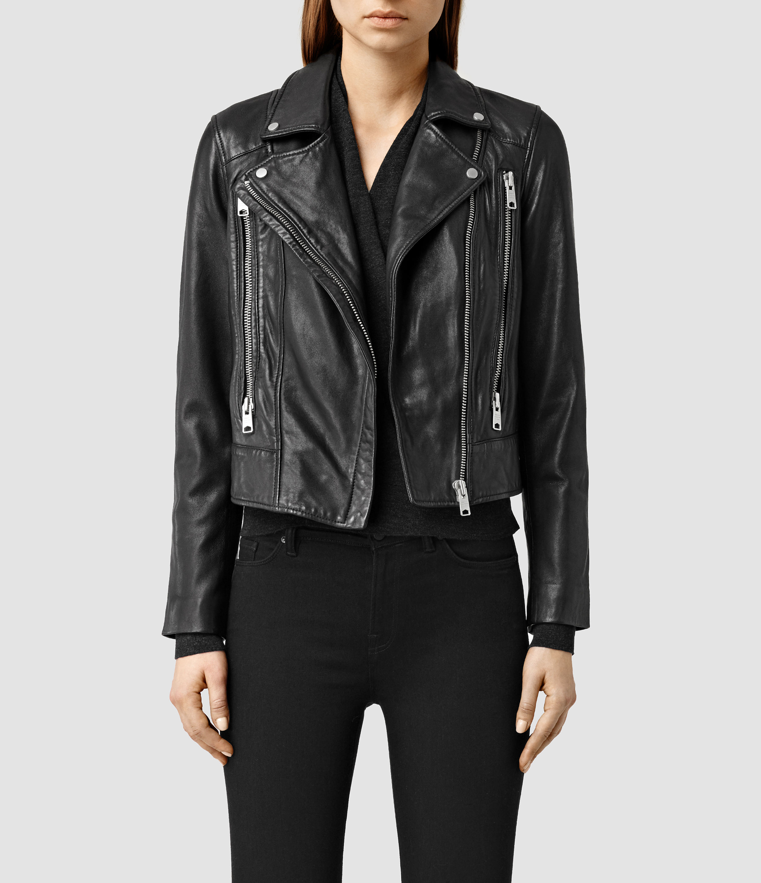 perry ellis lambskin leather jacket