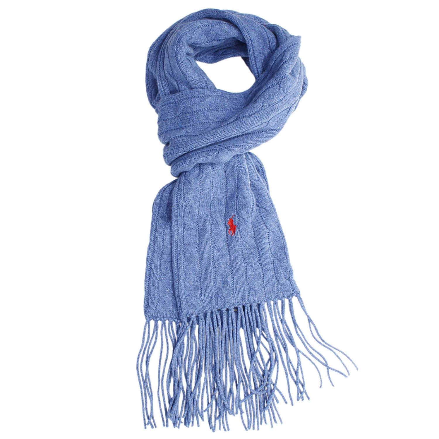 Ralph Lauren Scarf Woman in Blue (Avion) | Lyst