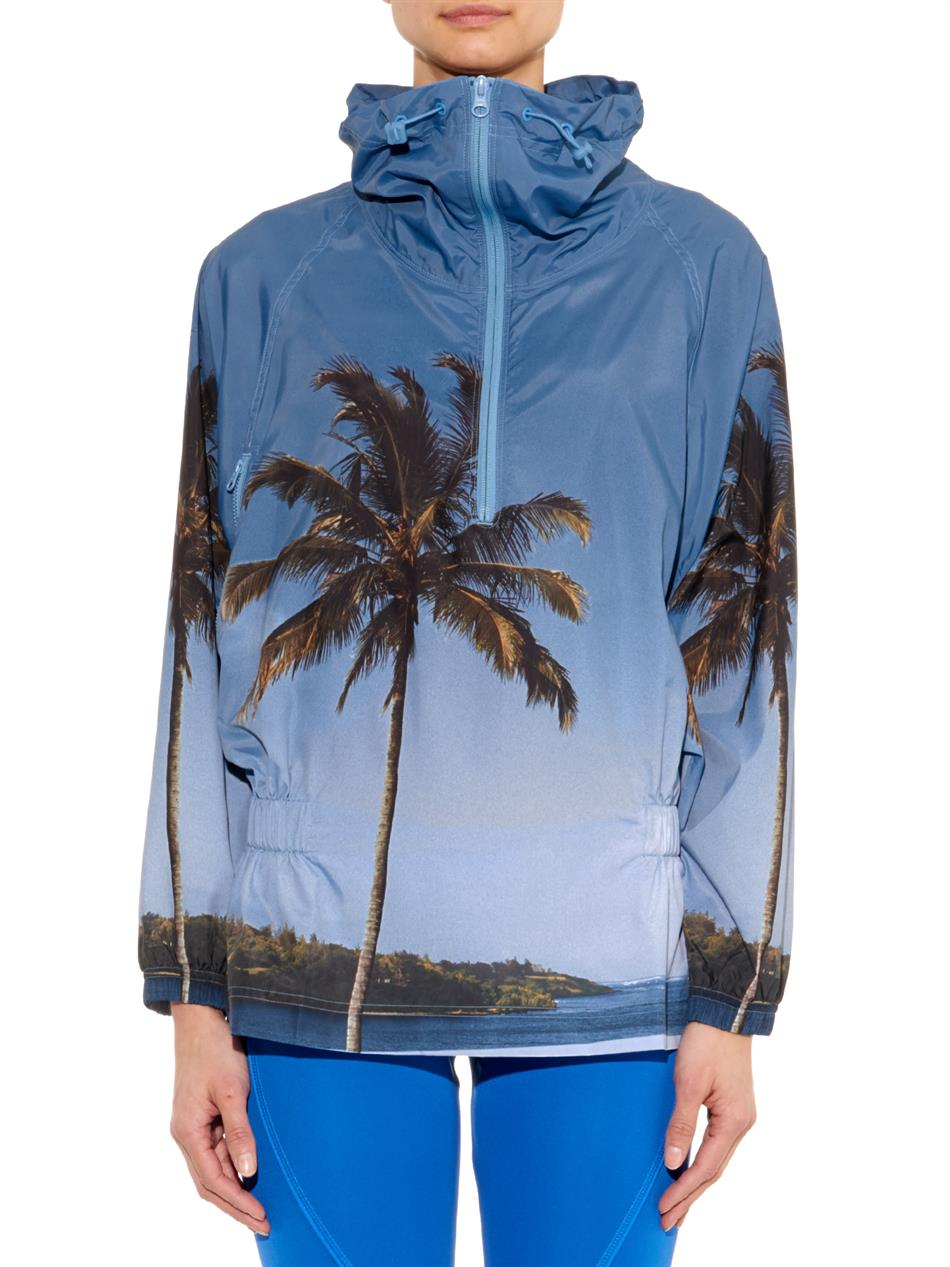 adidas palm print jacket