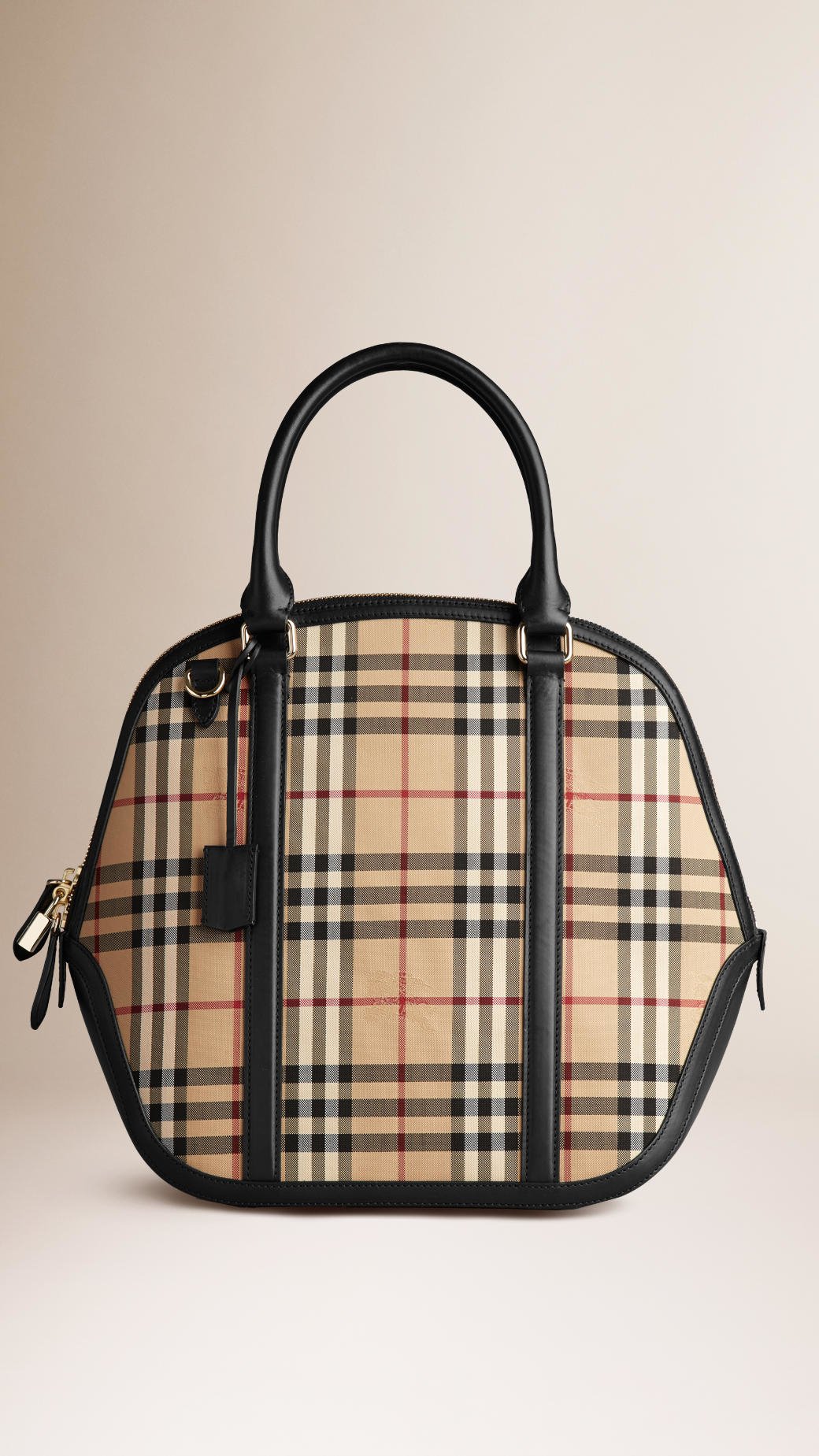 Burberry Synthetic The Large Orchard In Horseferry Check in Honey 