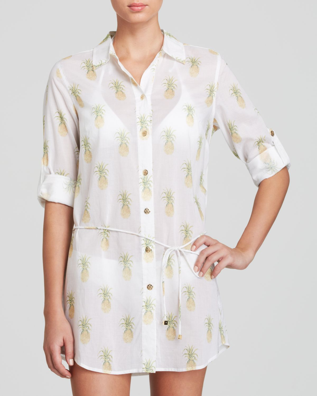 tory burch swim cover up