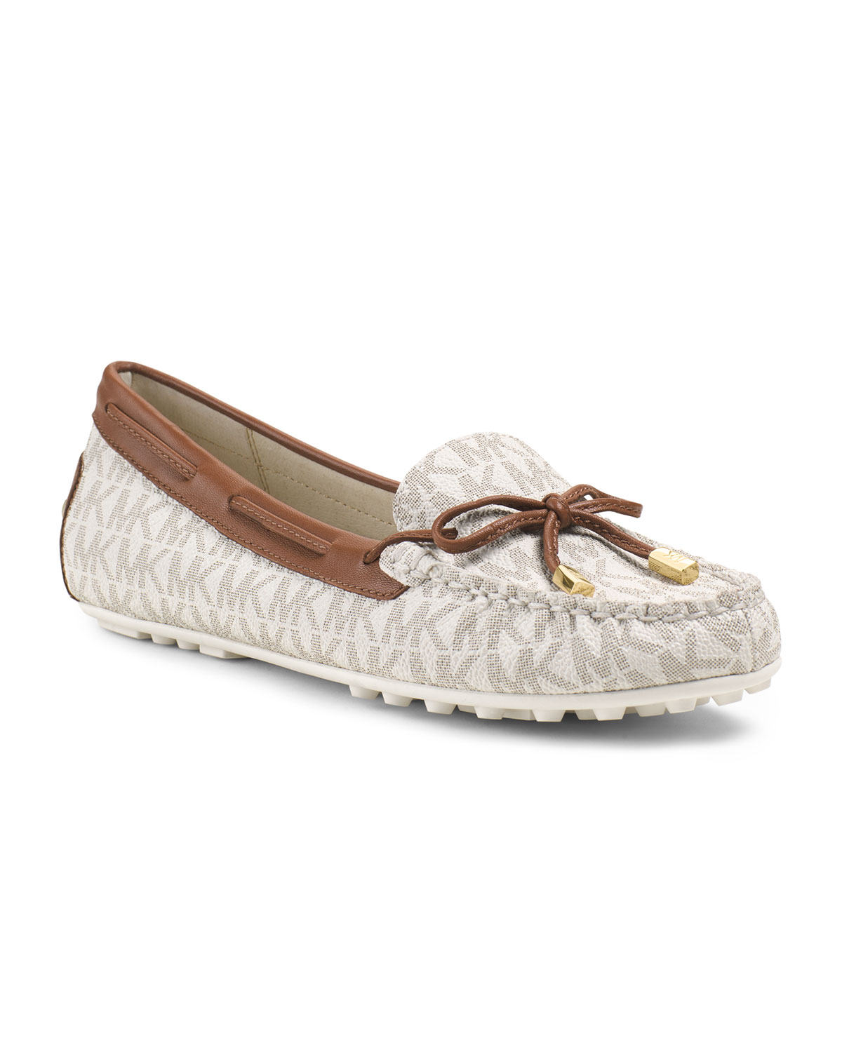 michael kors white loafers