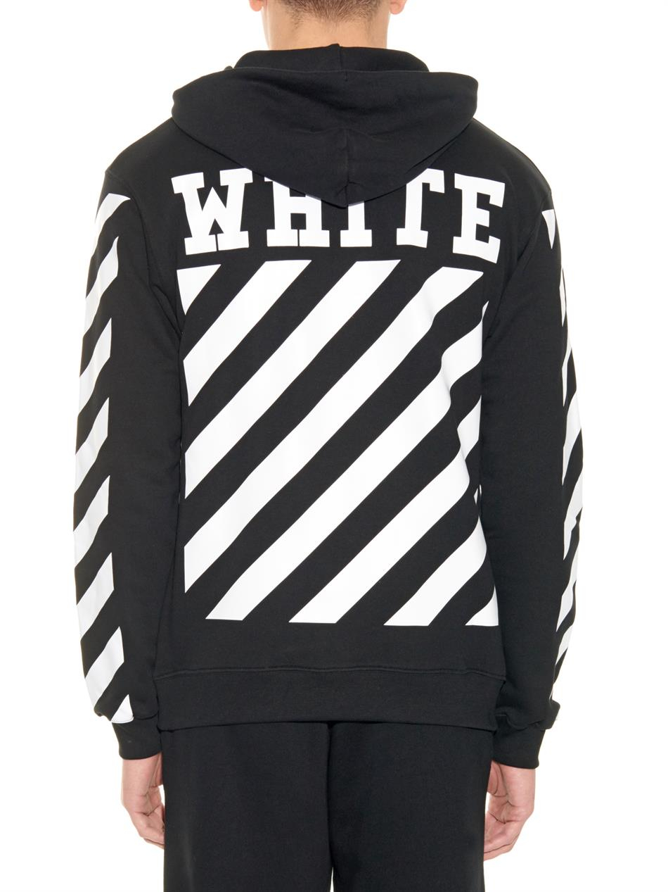 off white hoodie plain