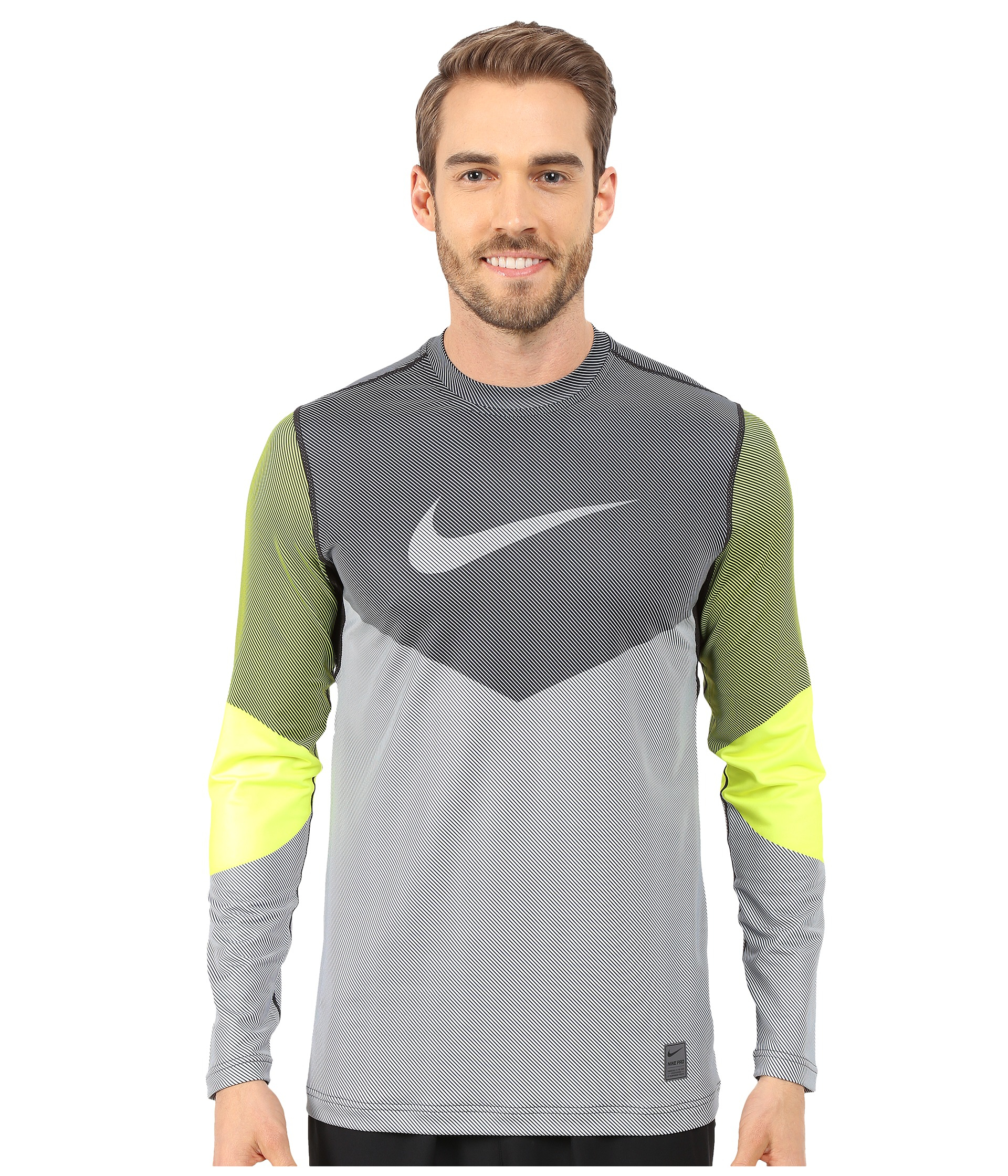 nike dri fit fitted long sleeve
