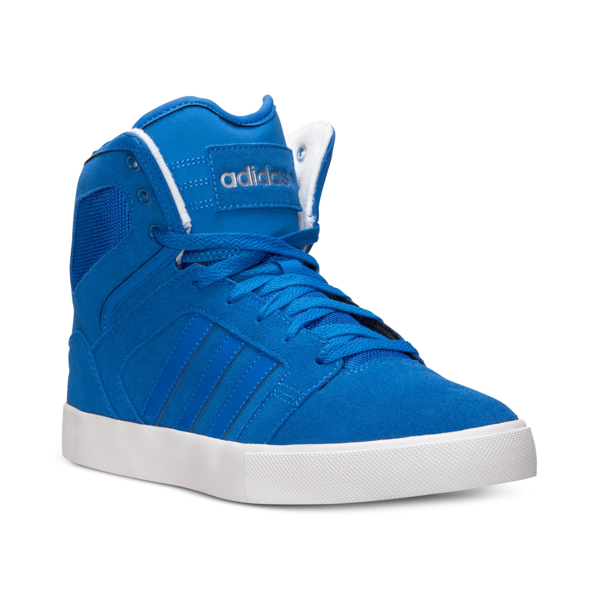 adidas Men'S Bbneo Hi-Top Casual Sneakers From Finish Line in Blue for Men |
