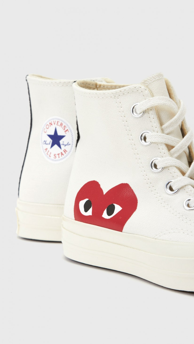 Play Comme des Garçons Chuck Taylor All Star High Top Play Comme des Garçons Chuck Taylor All Star High Top