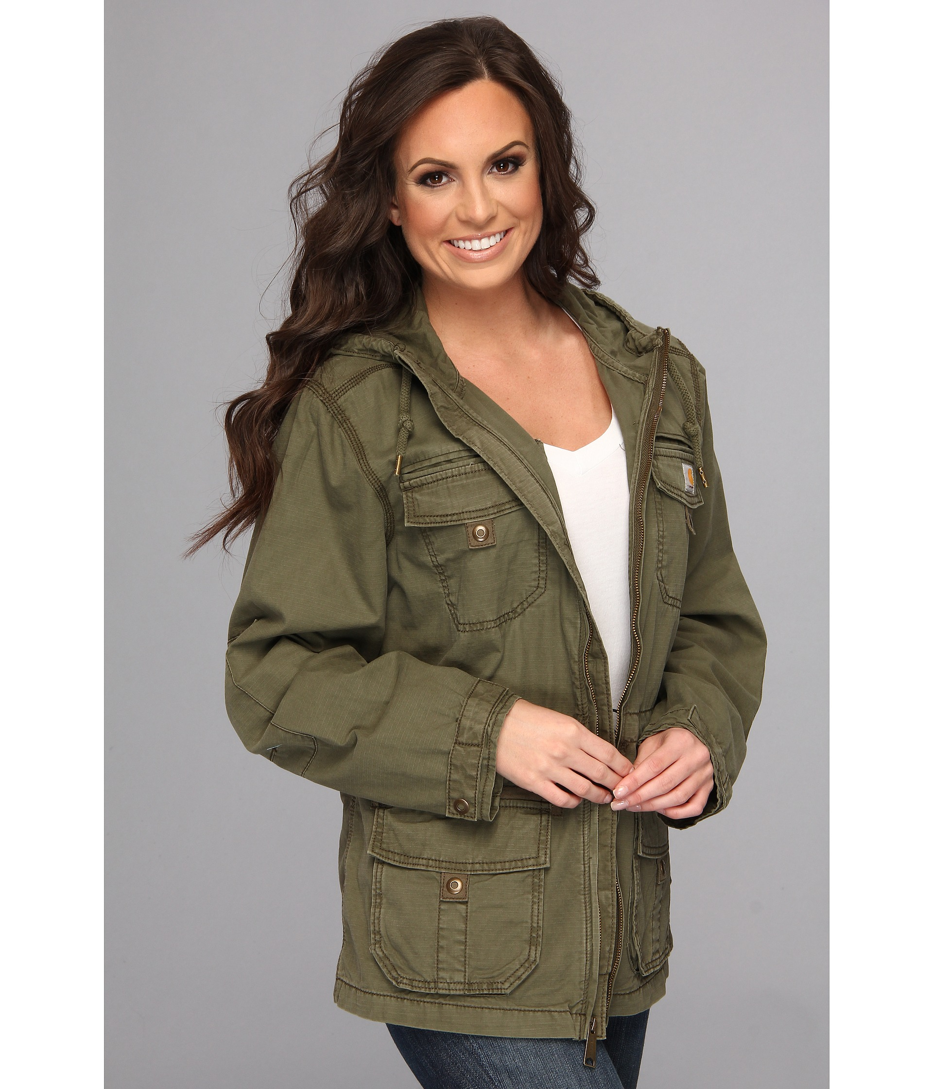 Carhartt El Paso Utility Jacket in Green | Lyst