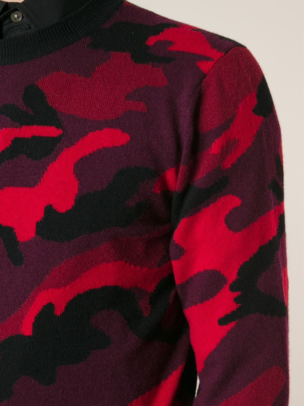 Valentino jumper shop camo