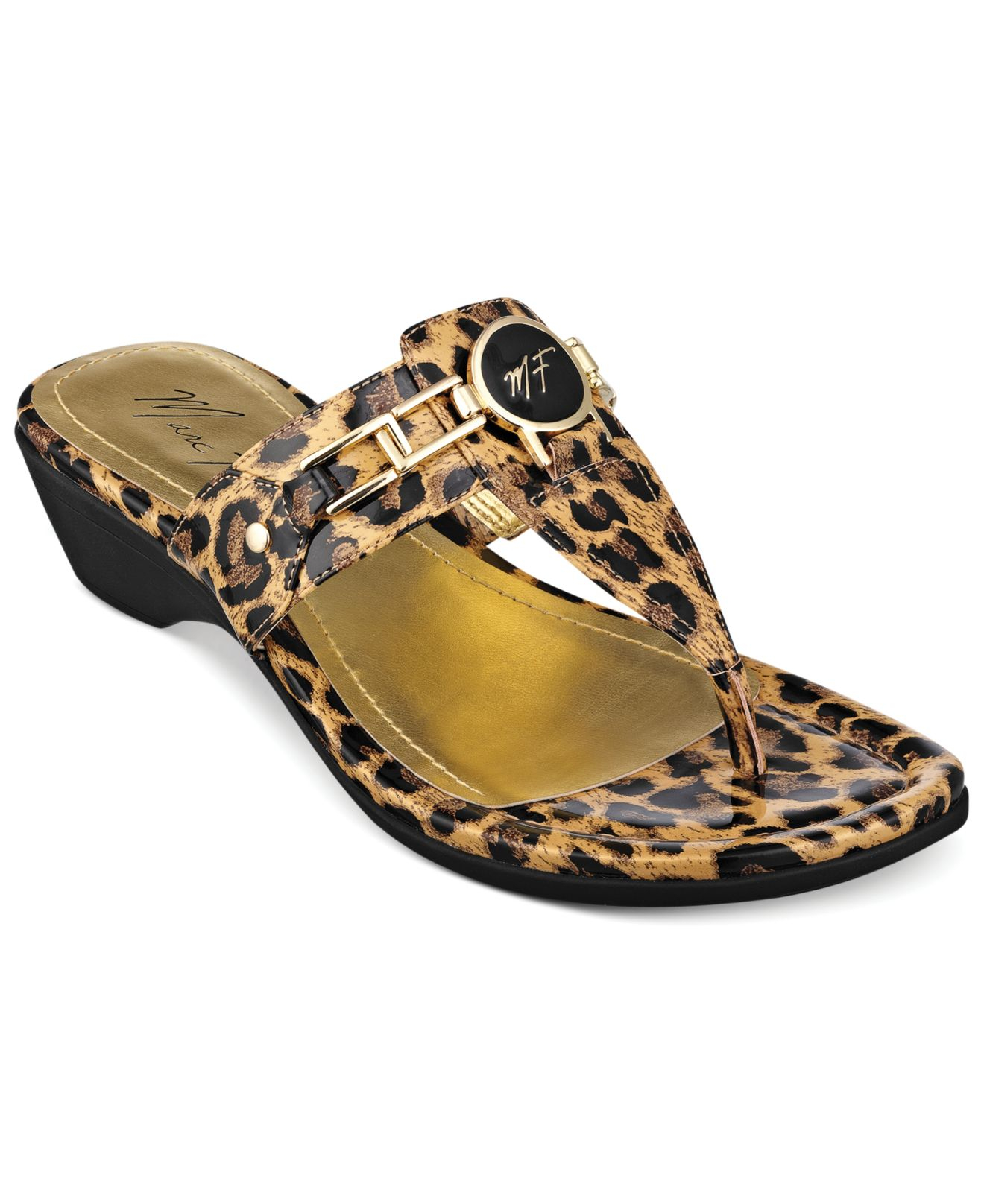 Marc Fisher Amina Thong Sandals Lyst