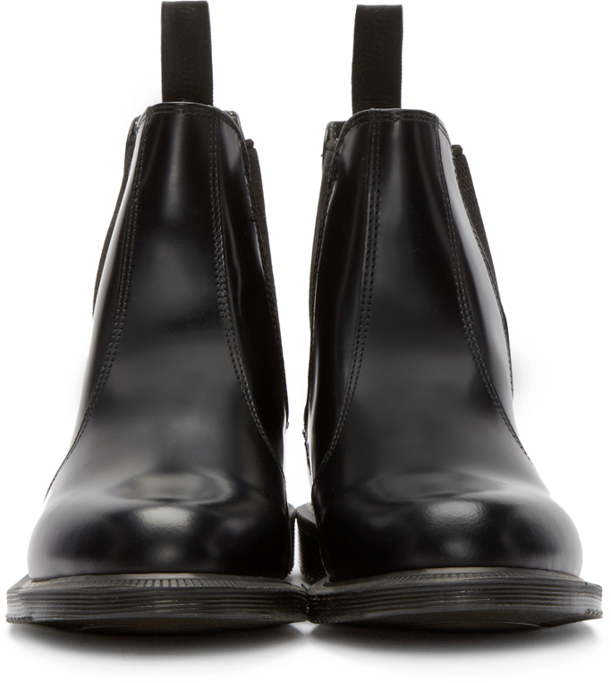 dr martens snakeskin chelsea boots