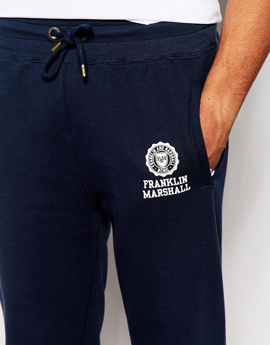 Franklin & Marshall Tracksuit Joggers in Navy (Blue) for Men - Lyst