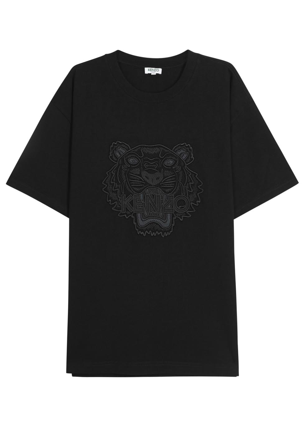 kenzo tiger t shirt black