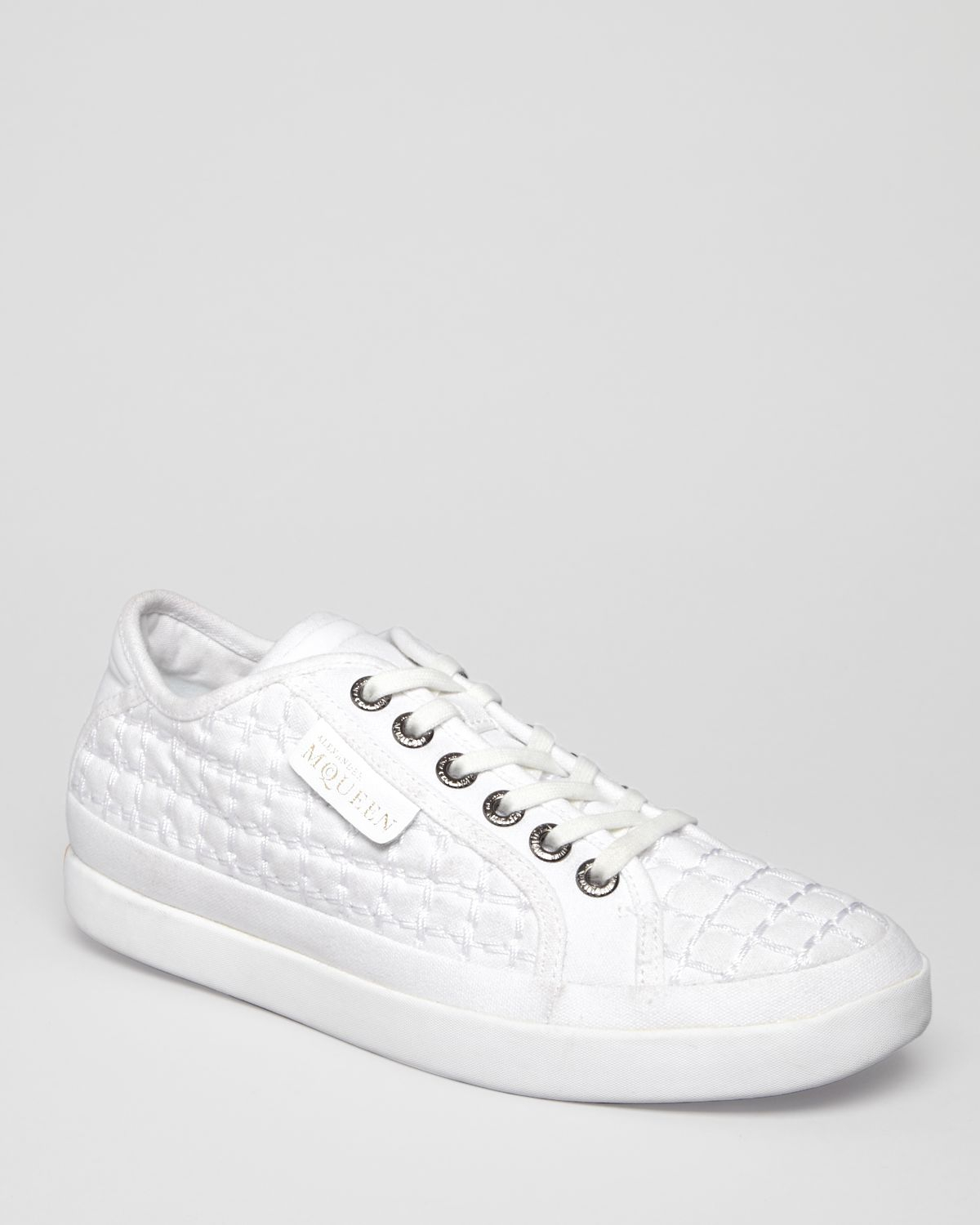 PUMA Alexander Mcqueen Rabble Lo Sneakers in White for Men | Lyst