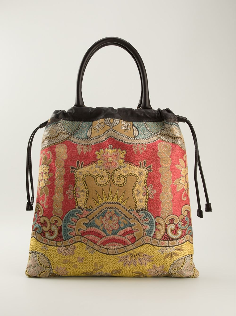 Lyst - Etro Embroidered Tote Bag for Men