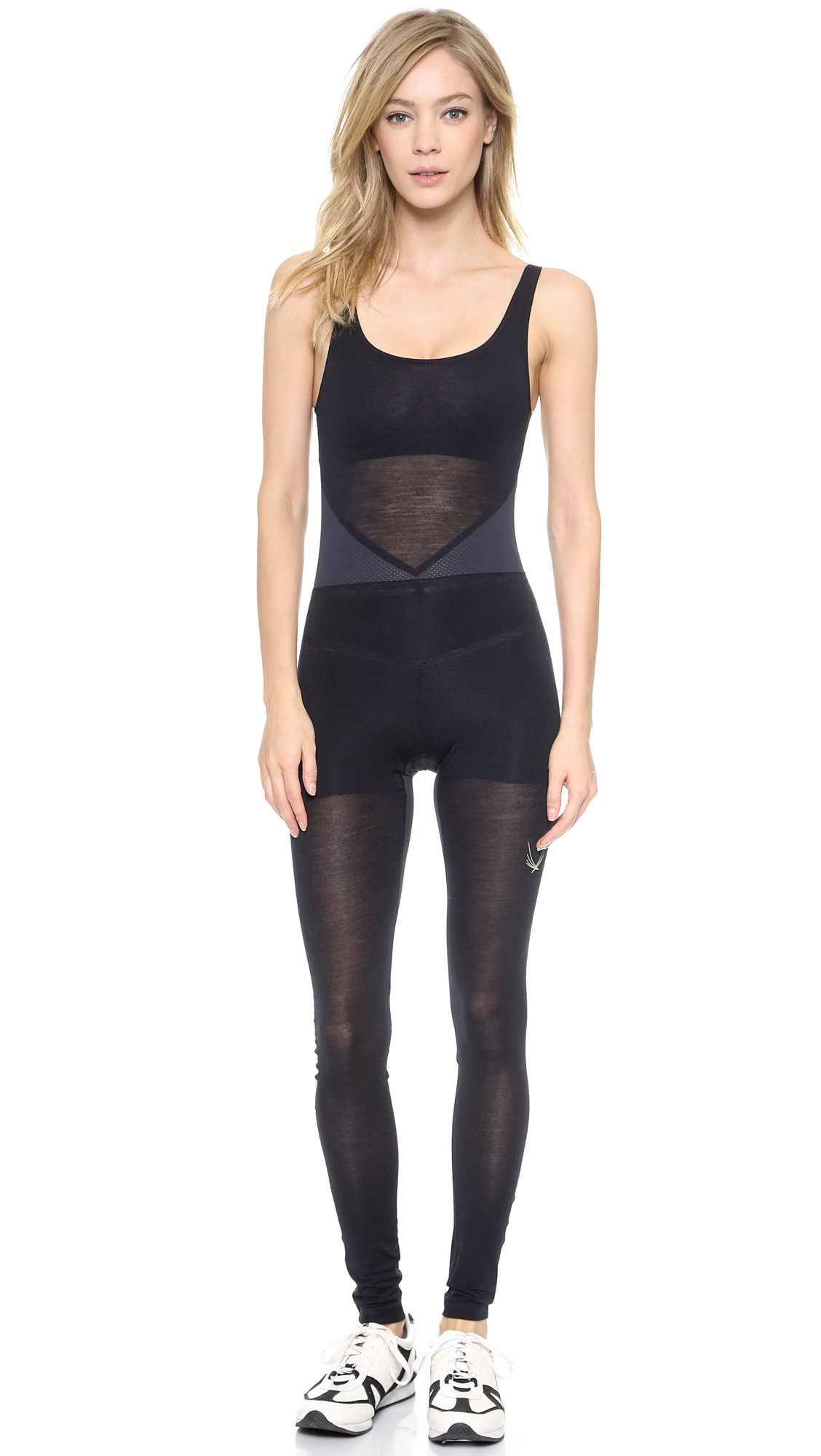 Lucas Hugh Knit Jumpsuit - Black - Lyst