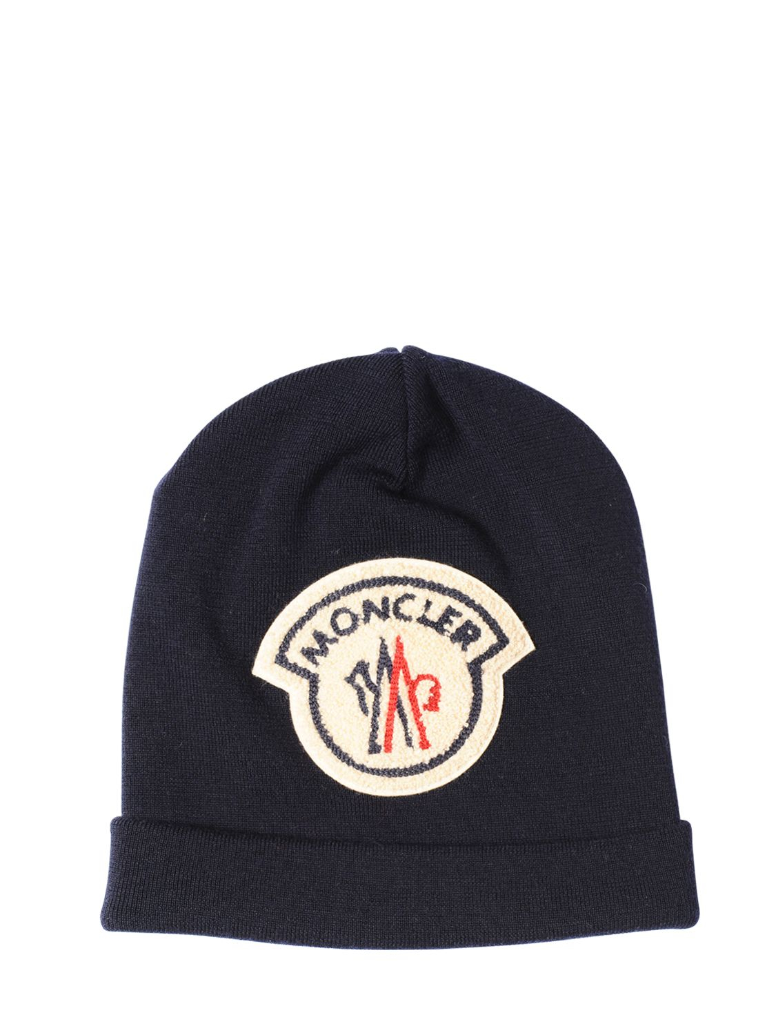 moncler logo hat