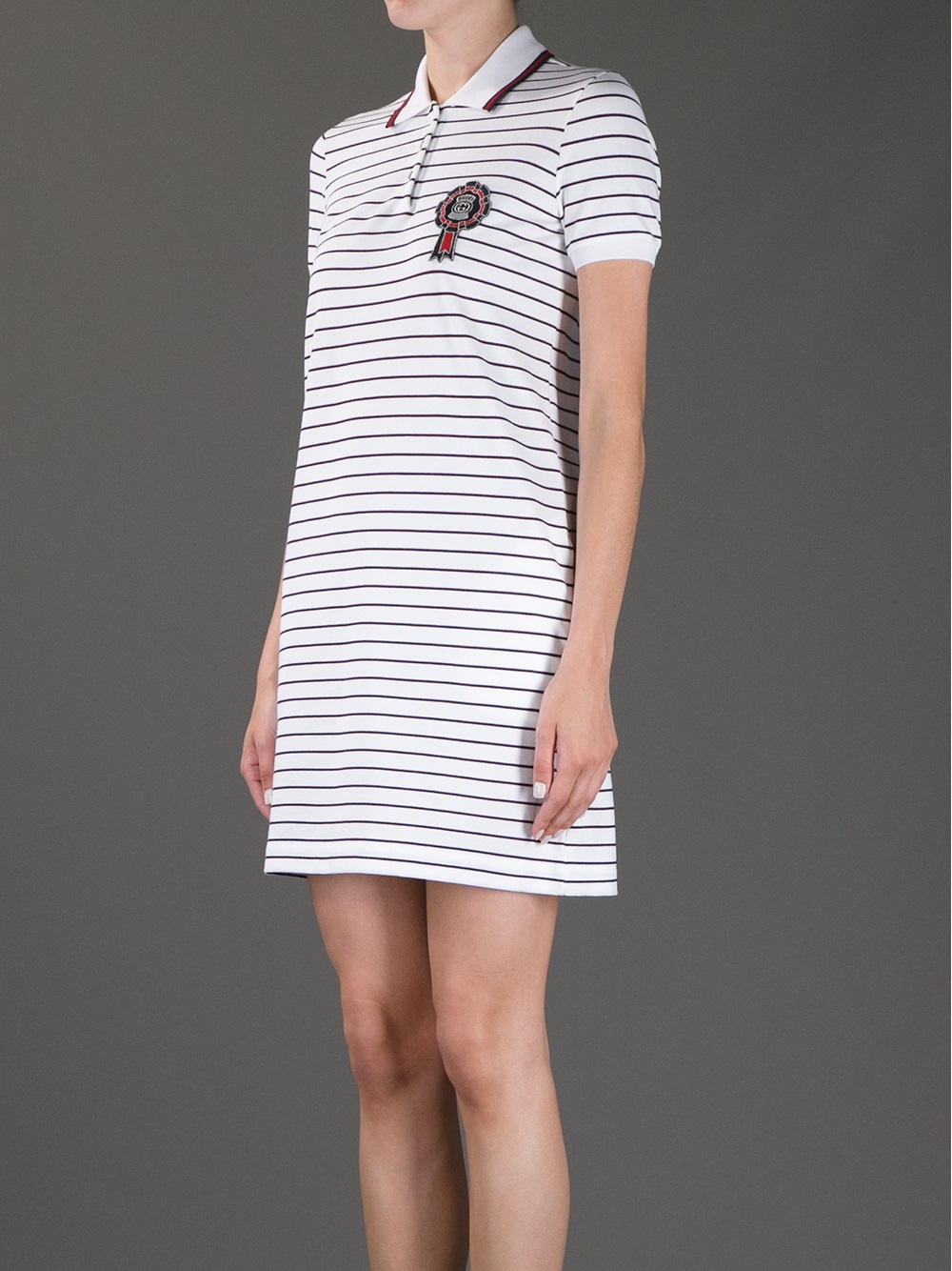gucci white mini dress