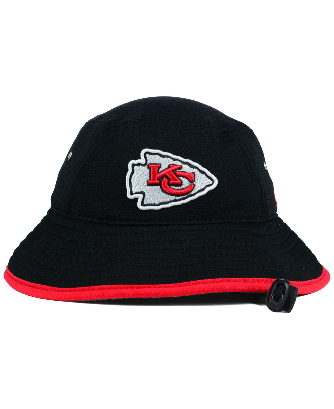 KTZ Kansas City Chiefs Training Bucket Hat in Black for Men Lyst