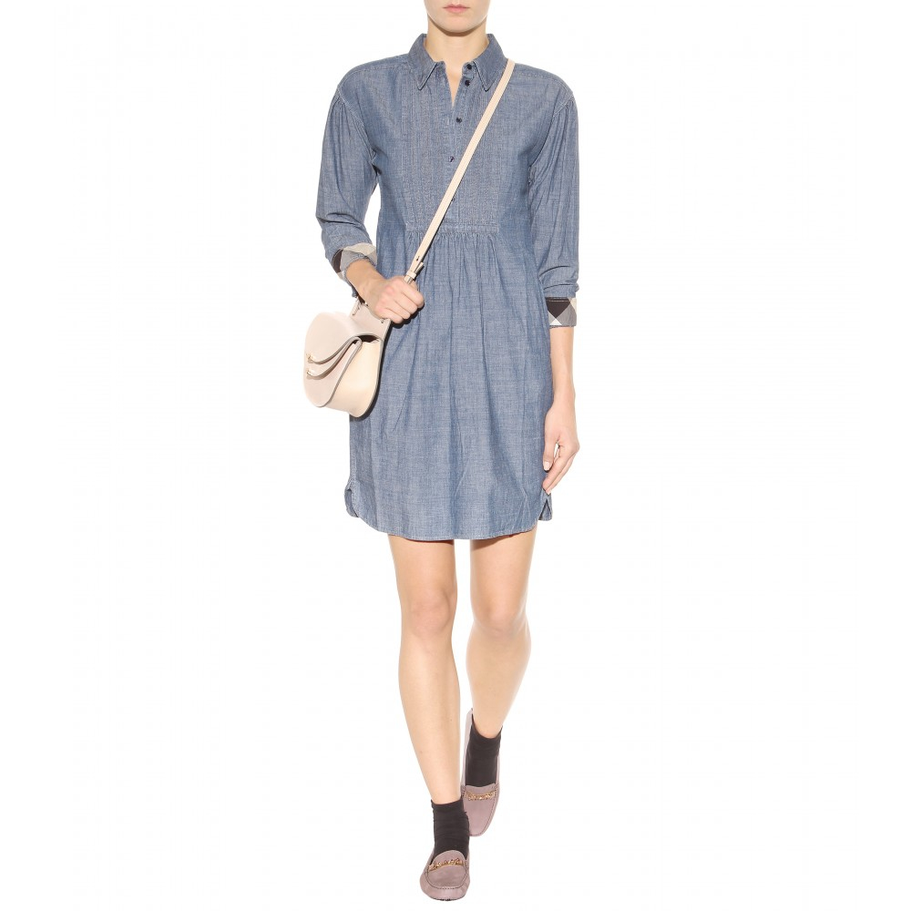 burberry denim dress