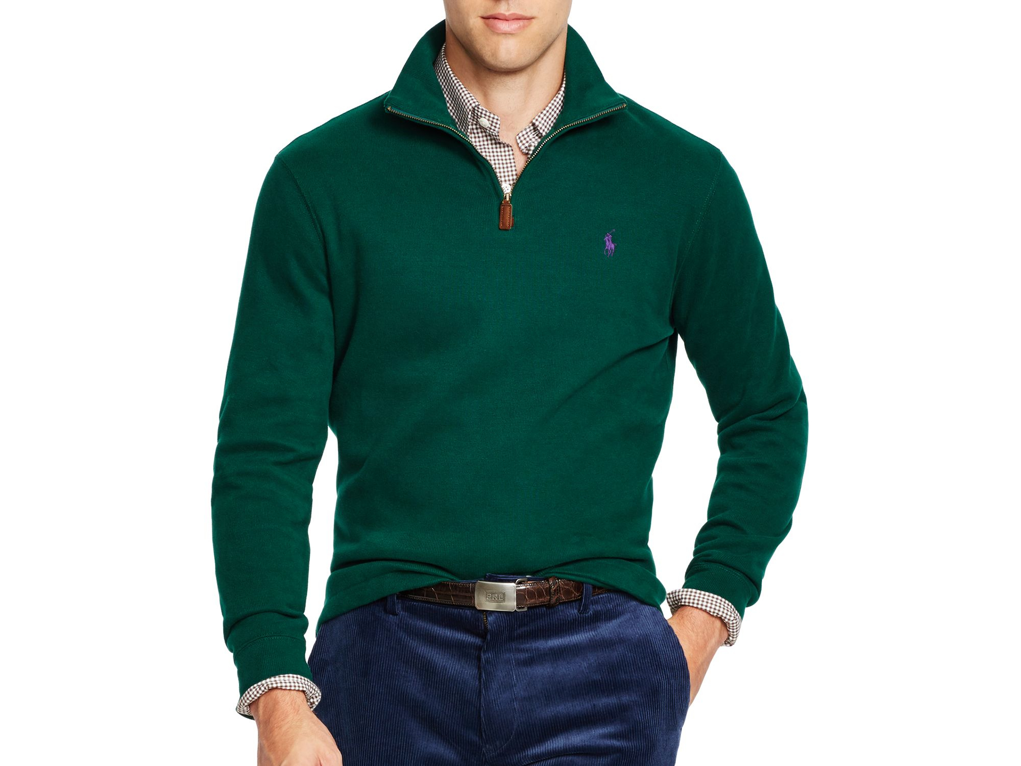 ralph lauren green pullover