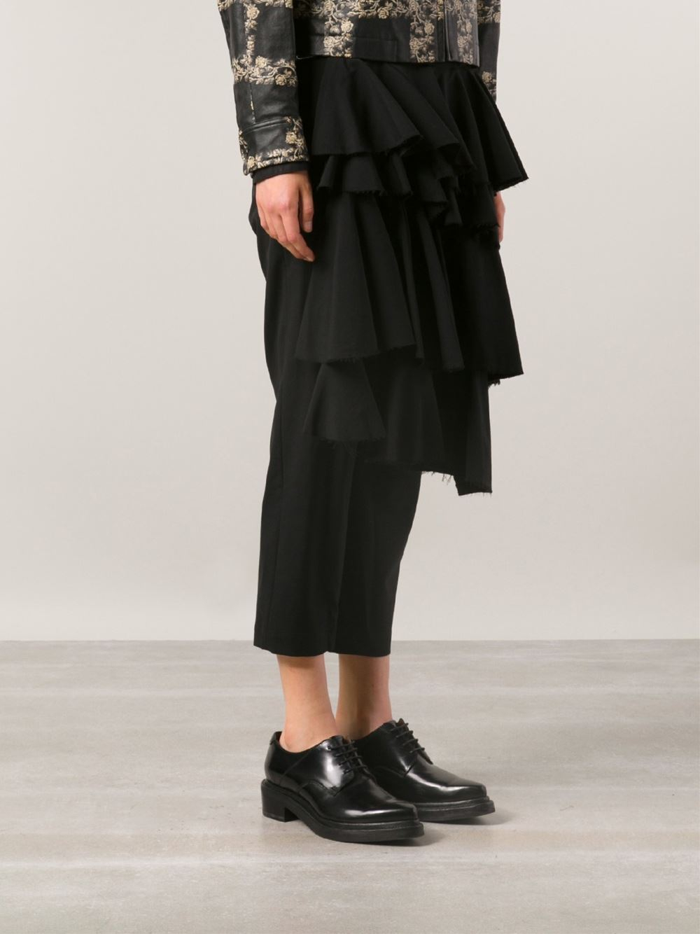 comme des garcons skirt pants