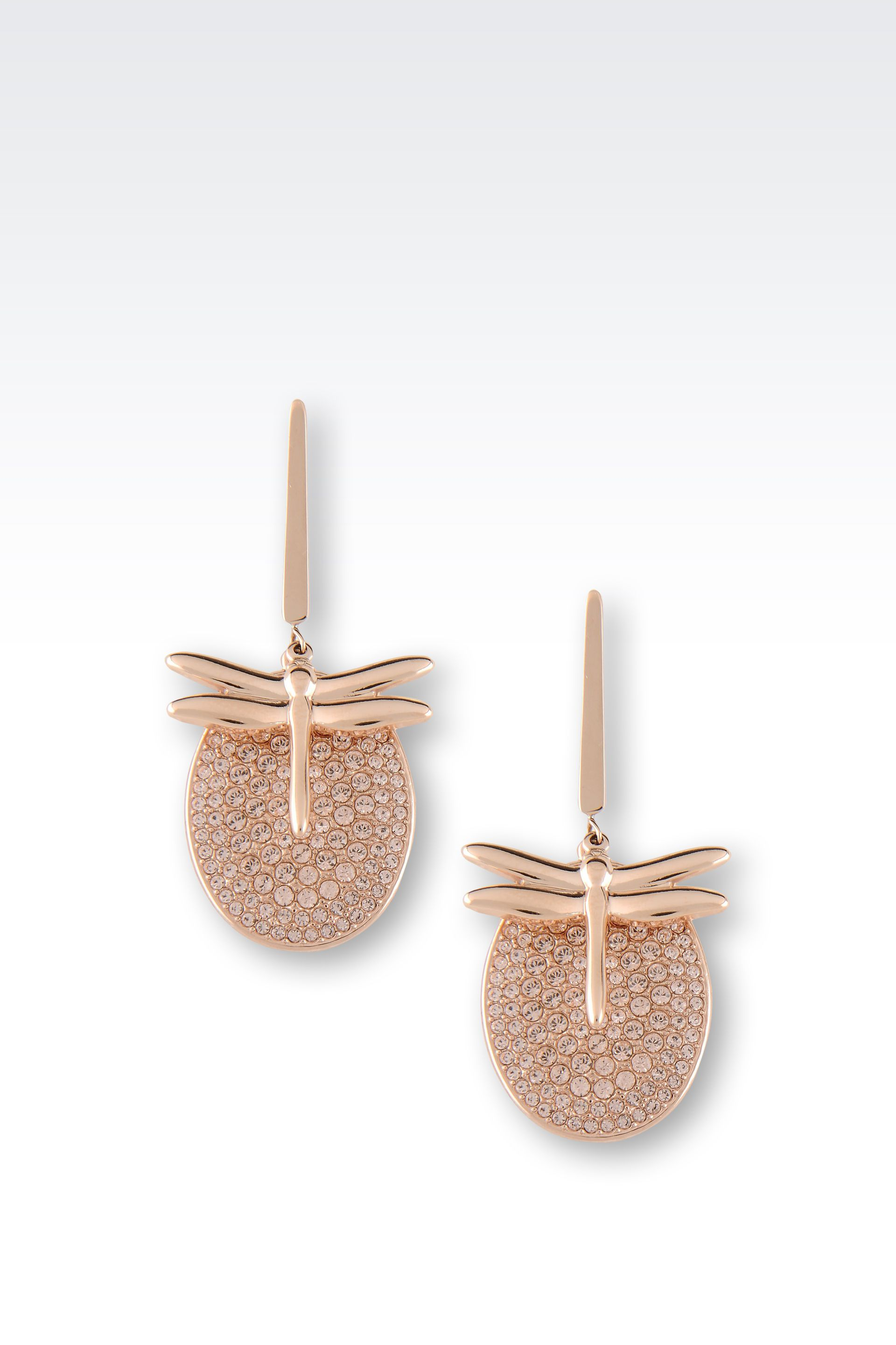Emporio armani Earrings in Gold (Copper) Lyst