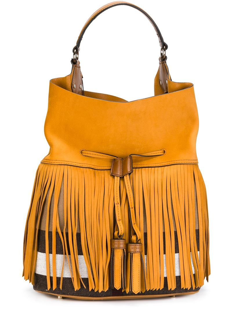 burberry fringe bag