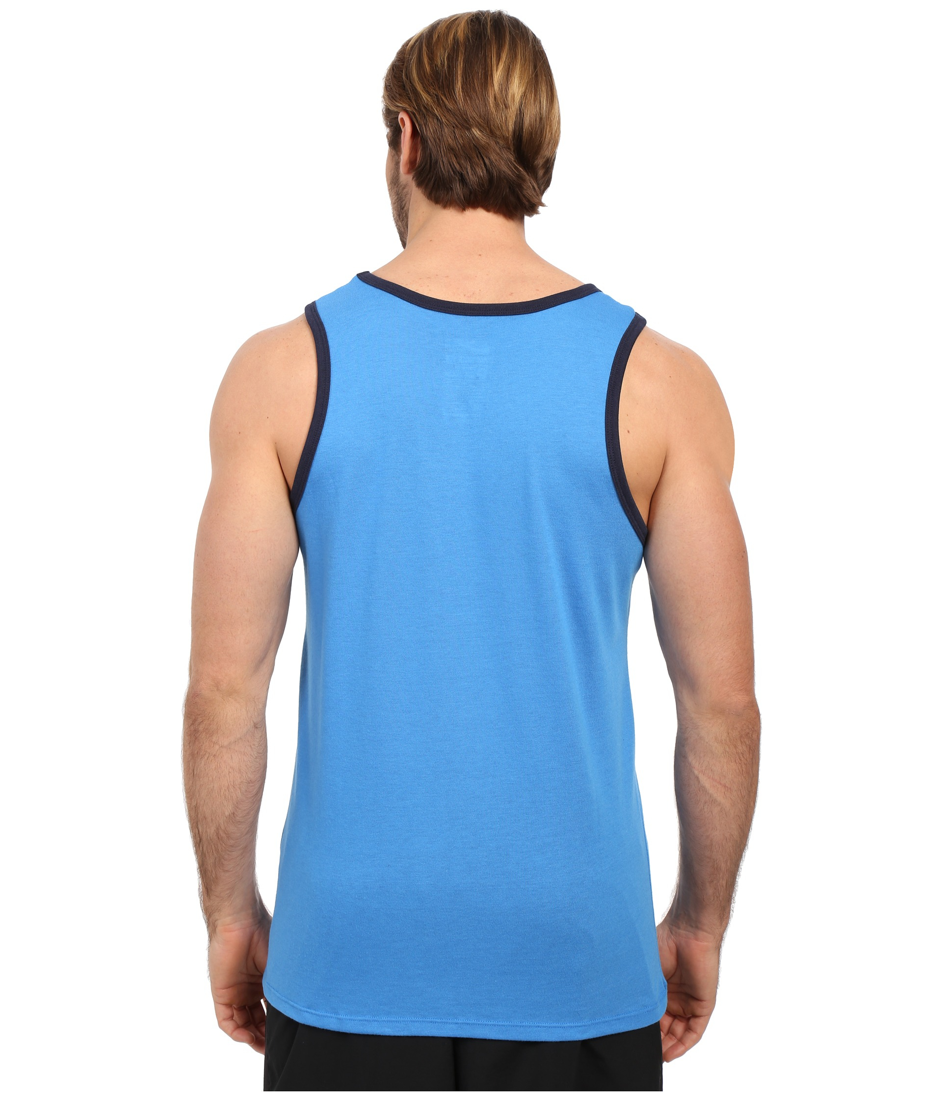 Nike Men's Tank Top - Blue - L