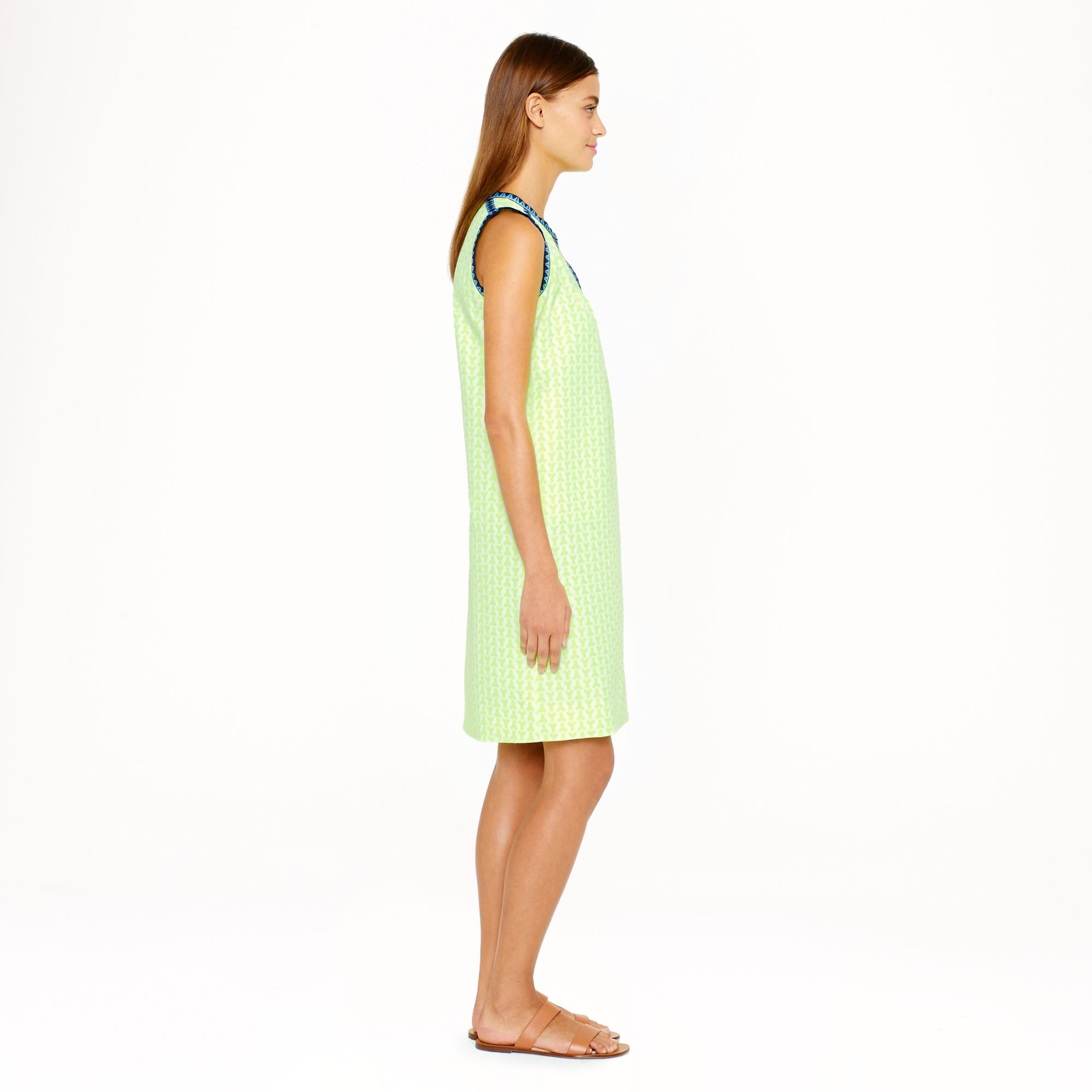 j crew shift dress