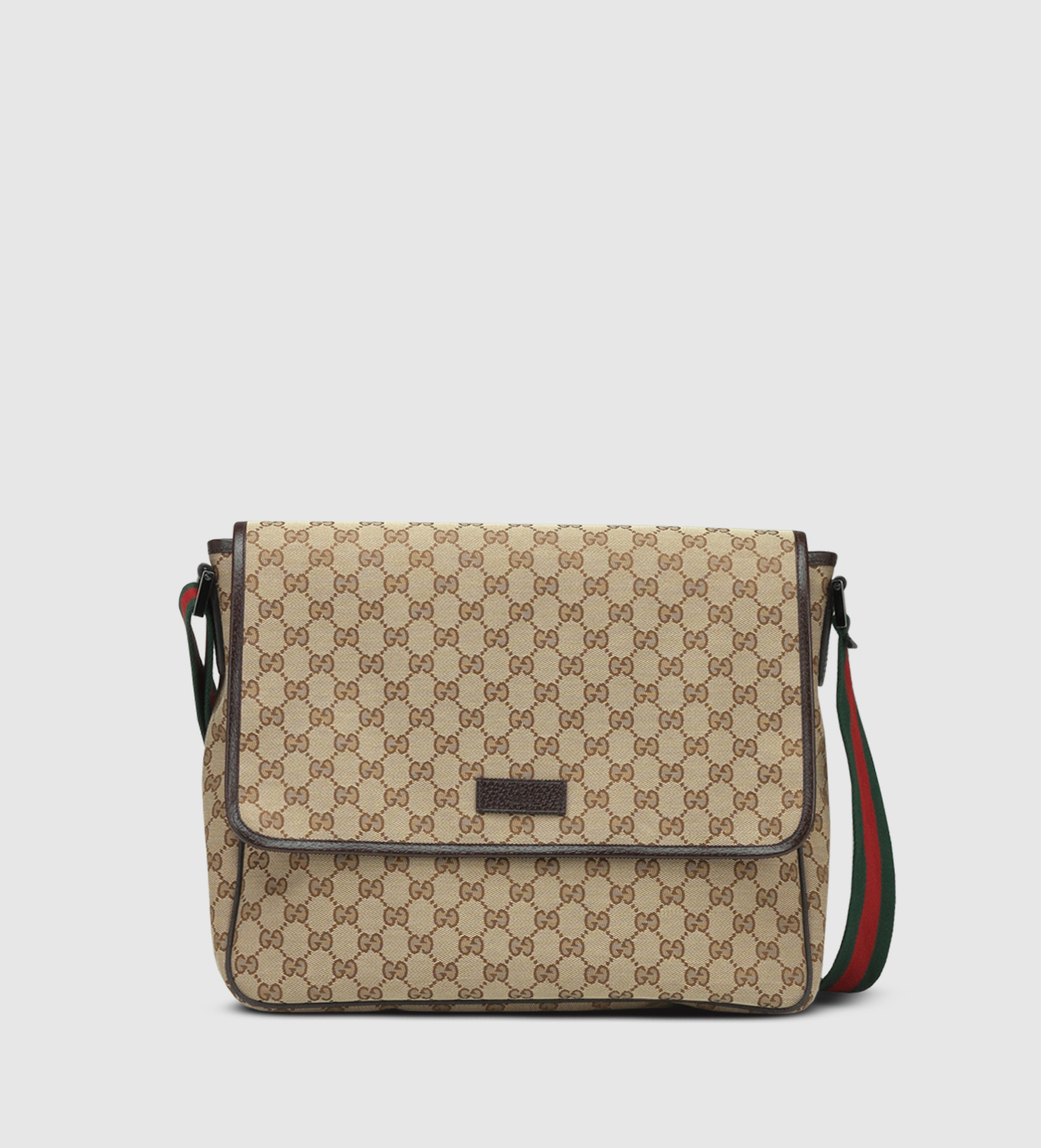 Gucci Original Gg Canvas Messenger Bag in Natural for Men - Lyst