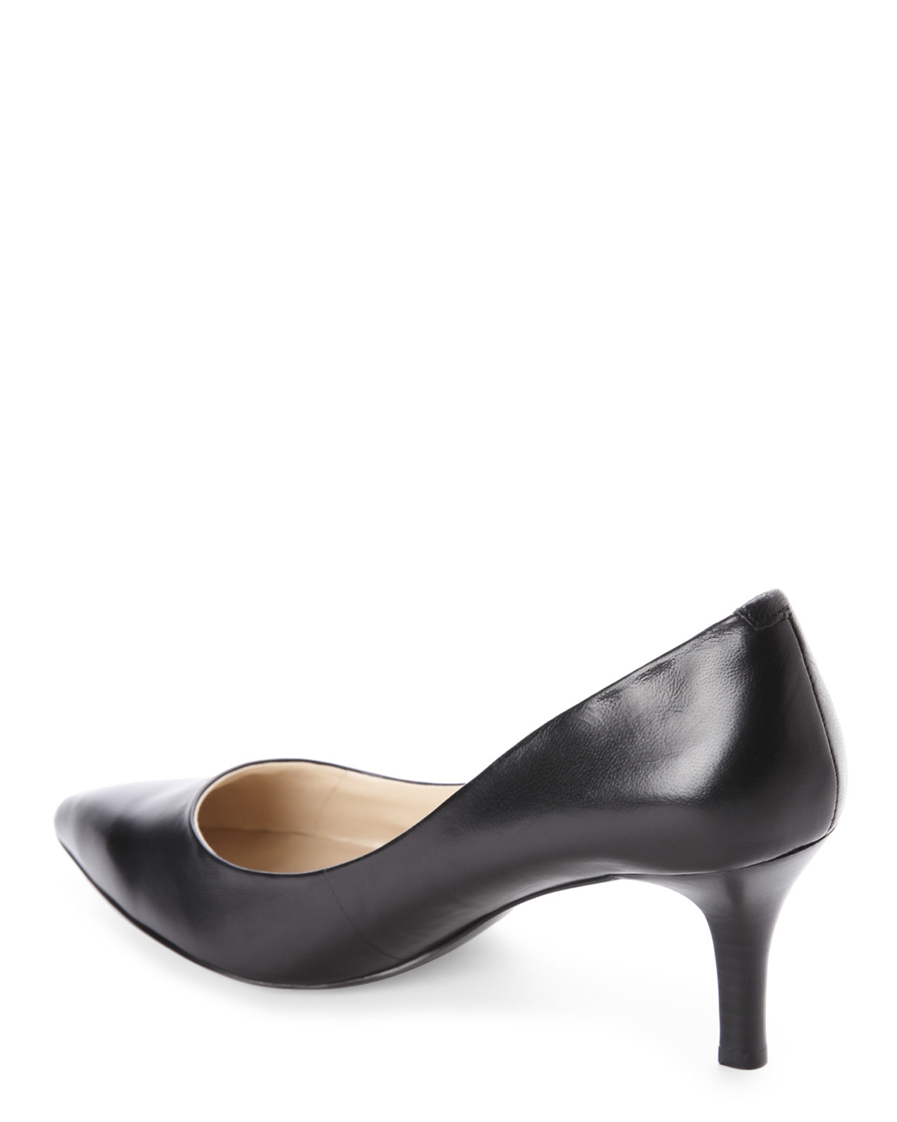 nine west square toe pumps