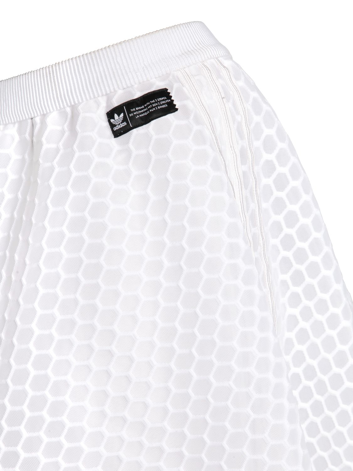 White top adidas skirt