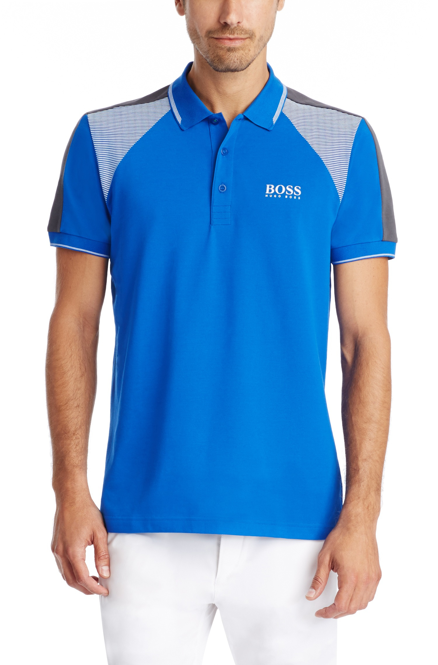 hugo boss polo shirt moisture manager