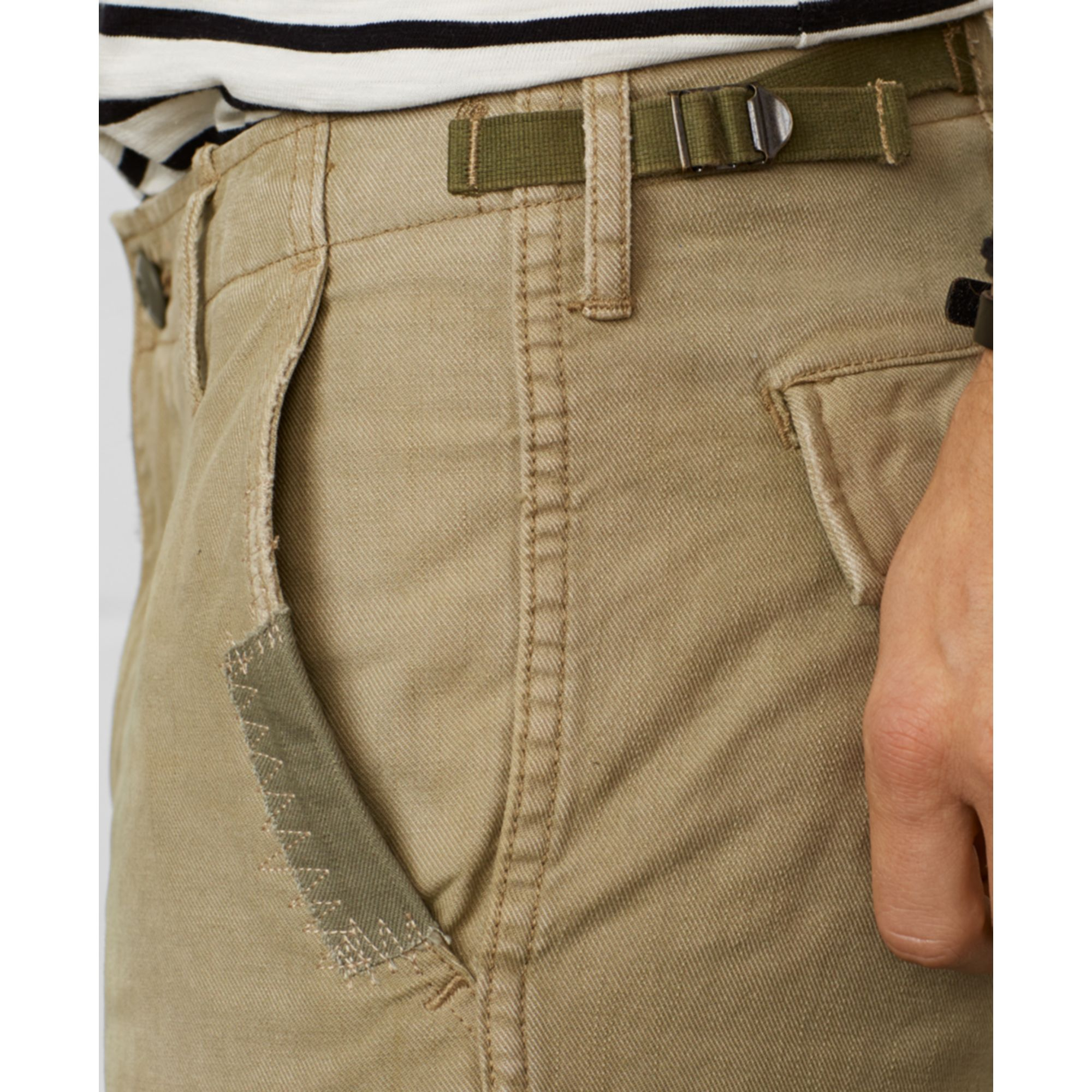 ralph lauren tapered cargo pants