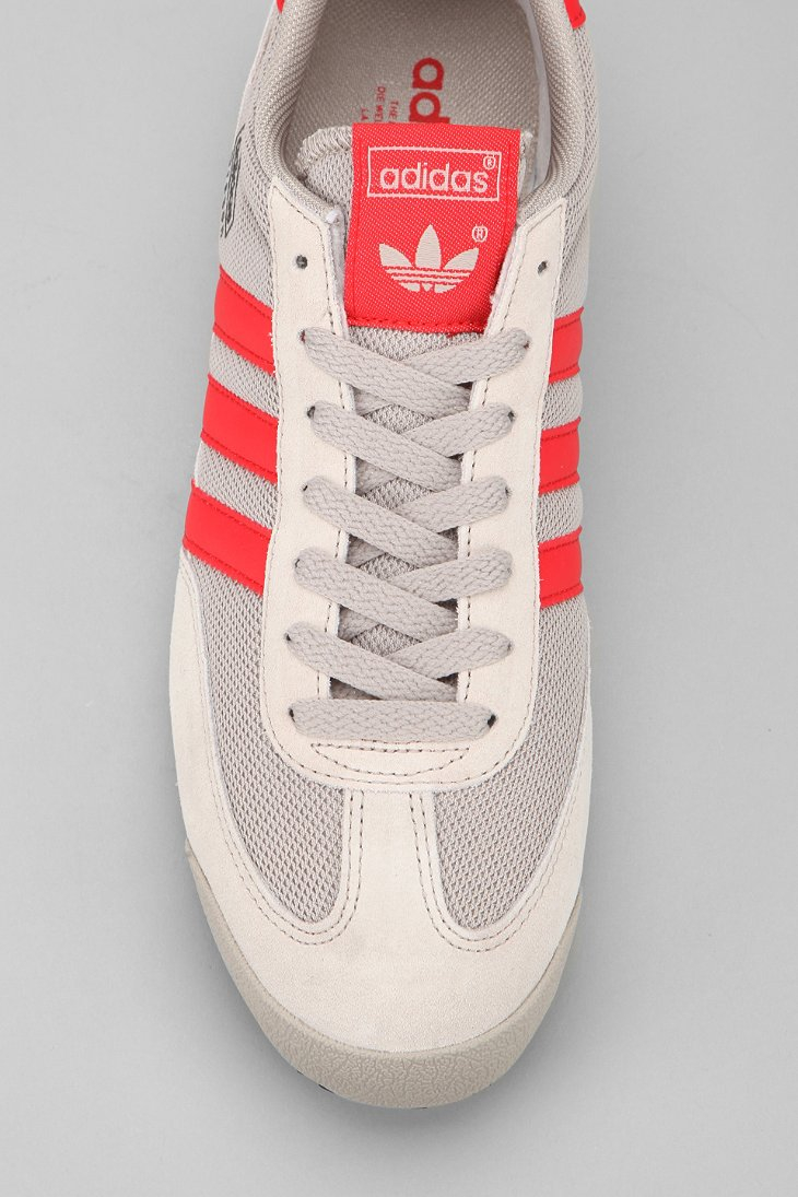 adidas Dragon Sneaker in Silver (Red) for Men - Lyst