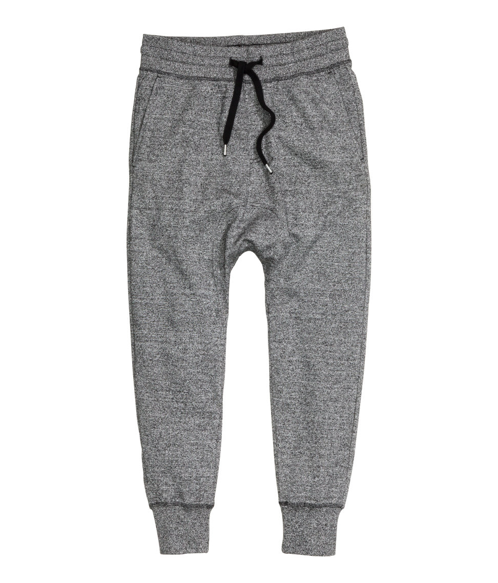 H&m Sweatpants in Gray for Men | Lyst